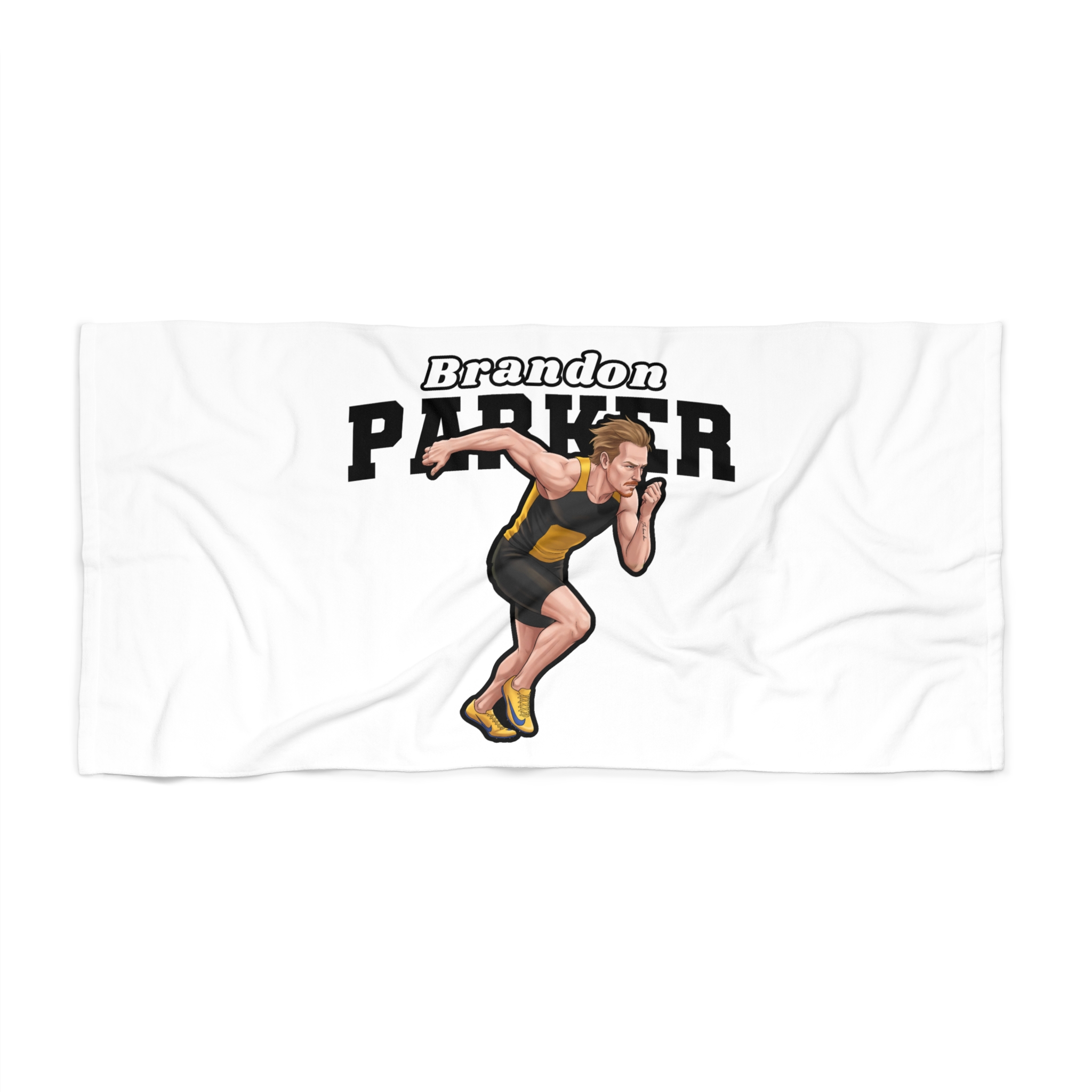 Beach Towel — character_name_arch in Classic