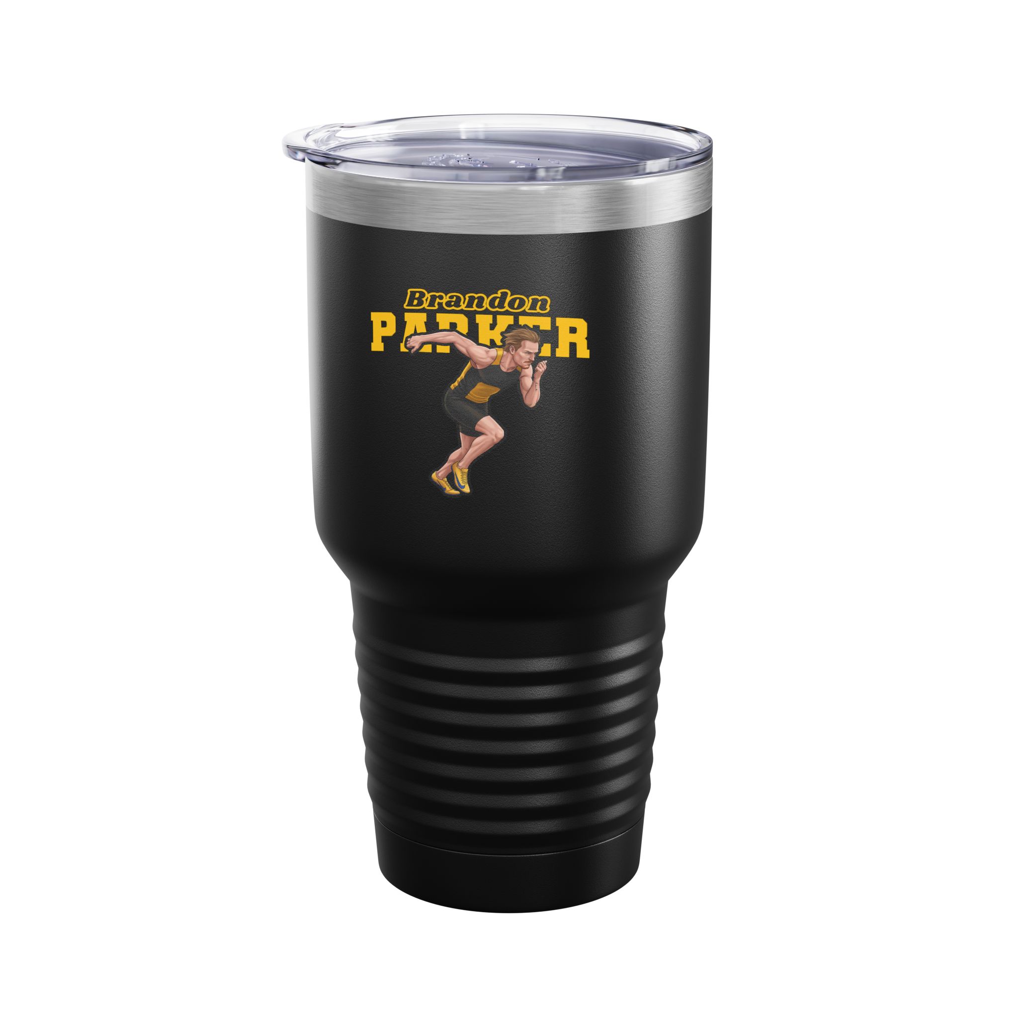 30oz Tumbler — character_name_arch in Black