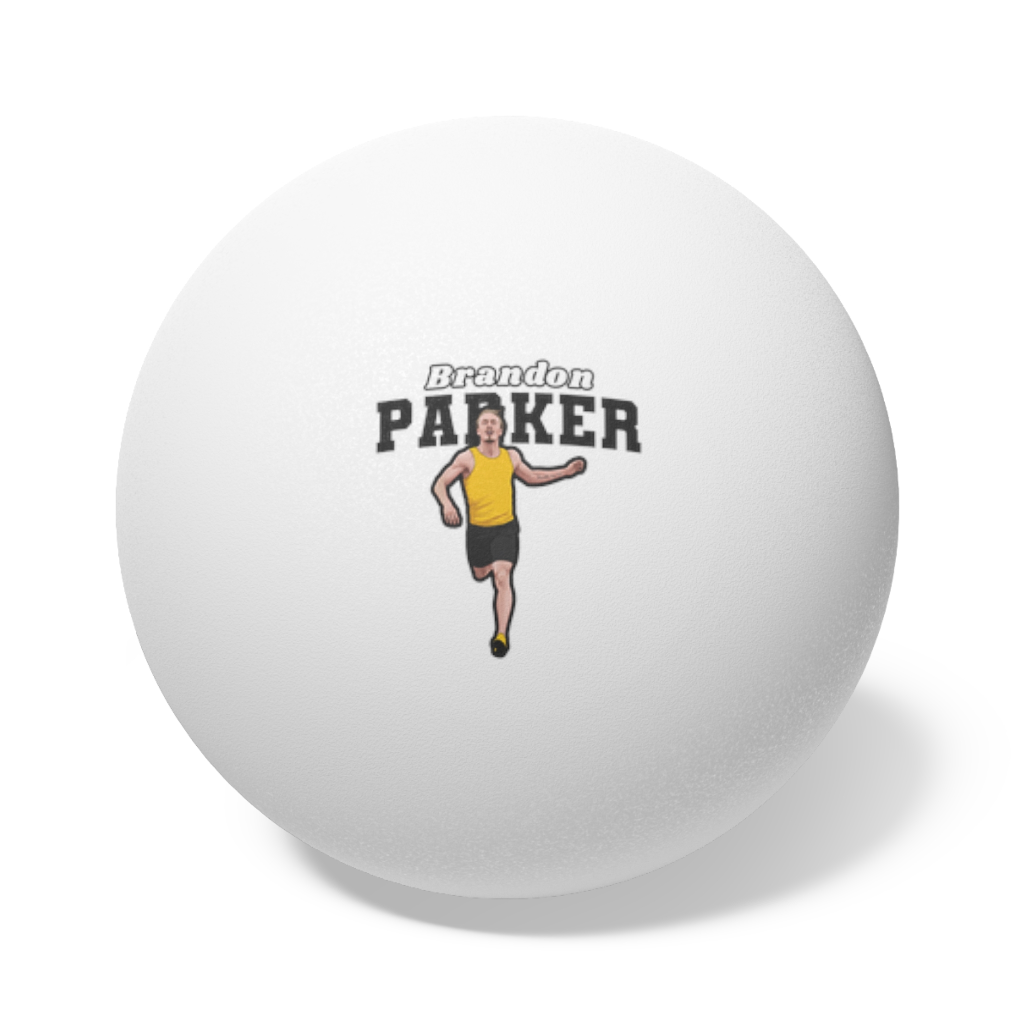 Ping Pong Balls, 6 pcs — character_name_arch in White