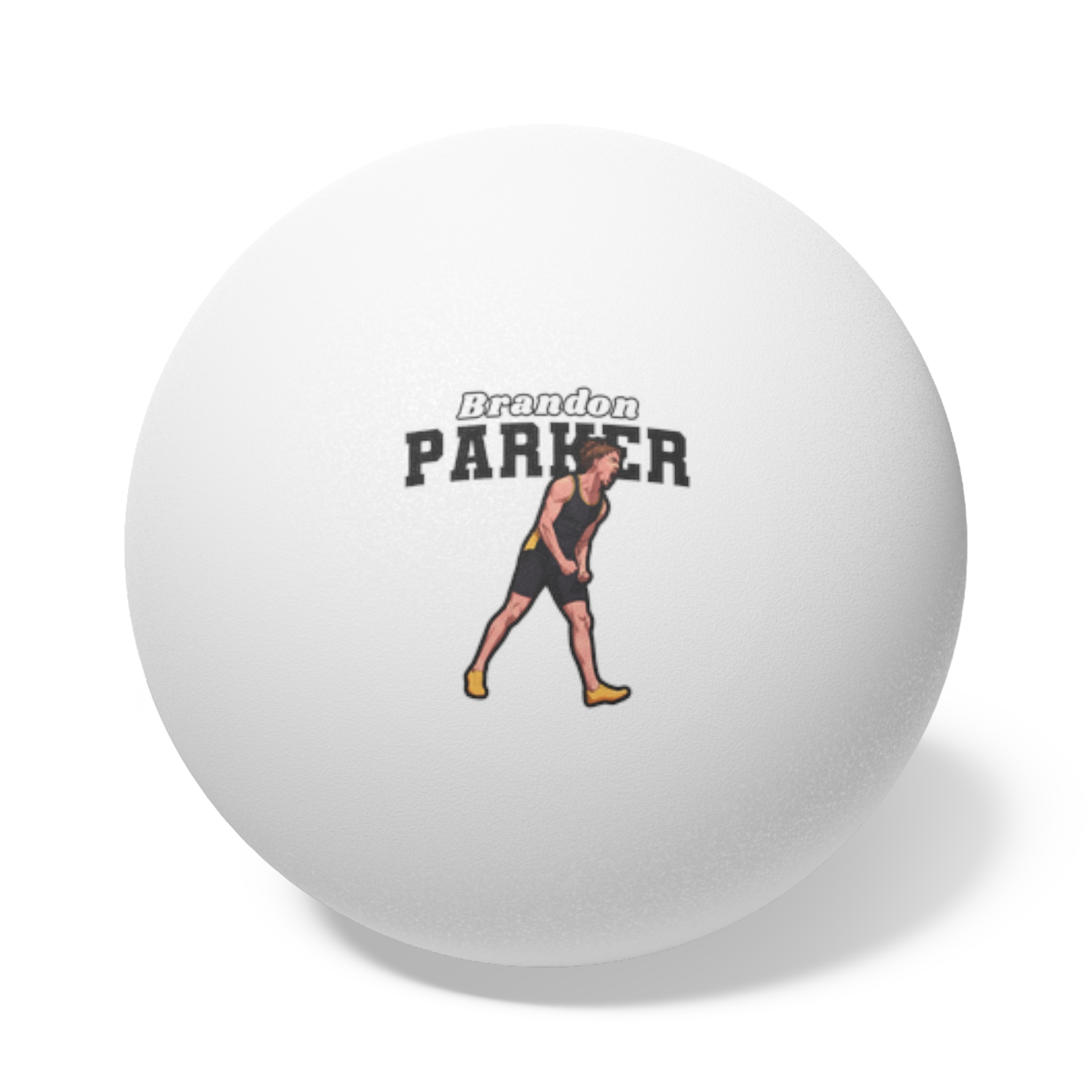 Ping Pong Balls, 6 pcs — character_name_arch in White