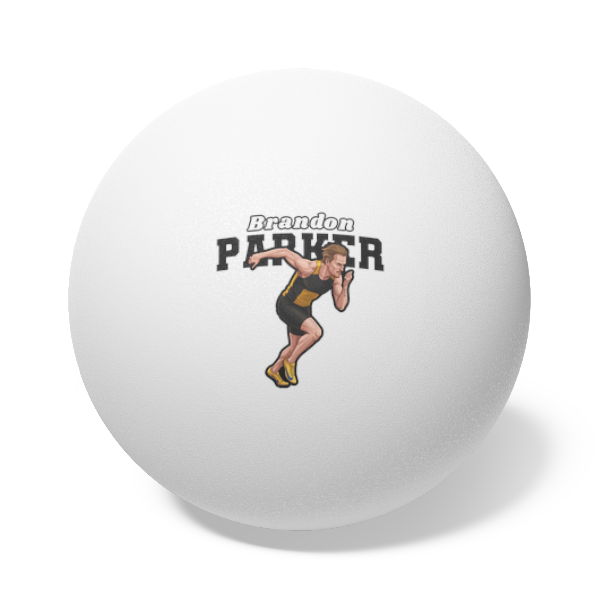 Ping Pong Balls, 6 pcs — character_name_arch in White