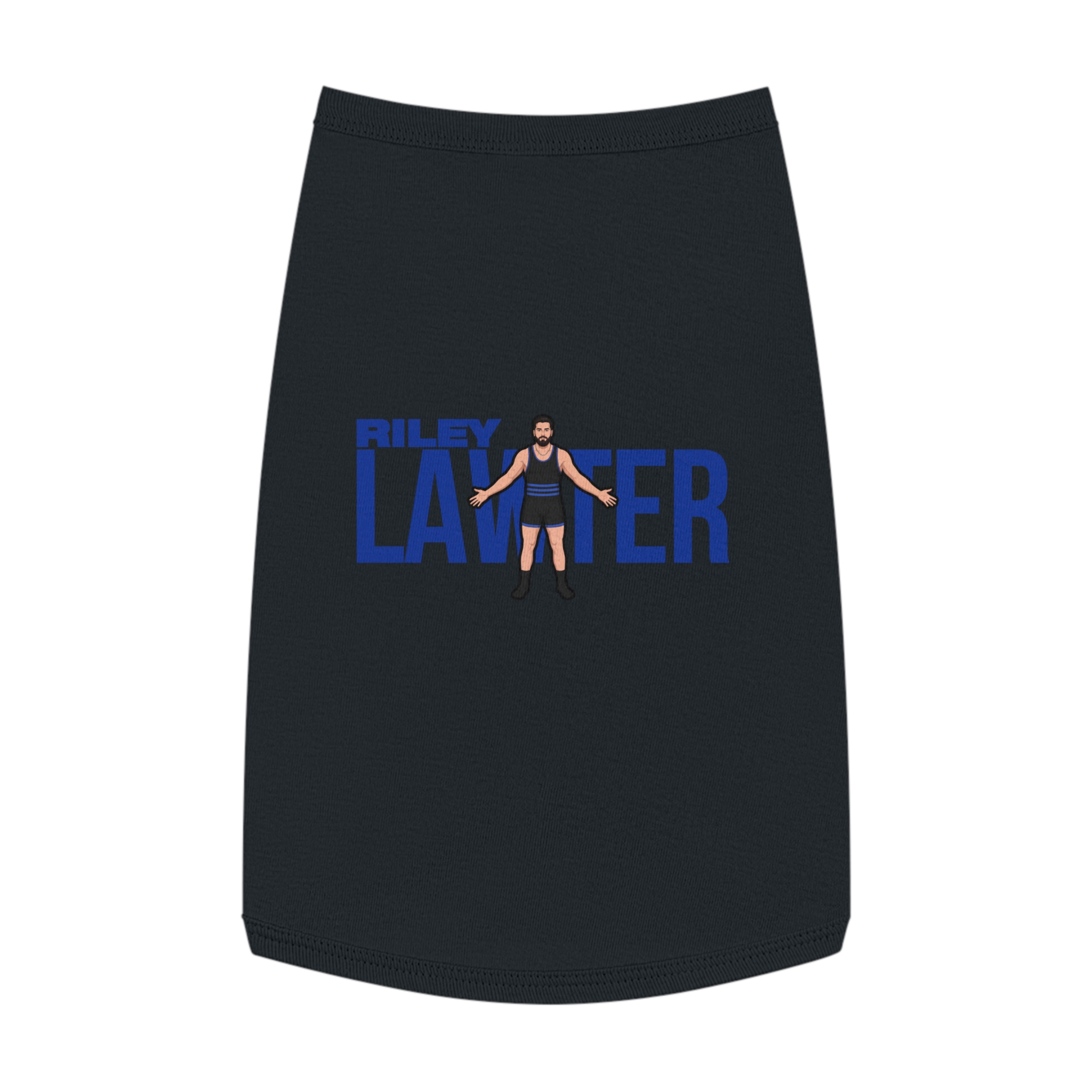 Pet Tank Top — character_player_name in White