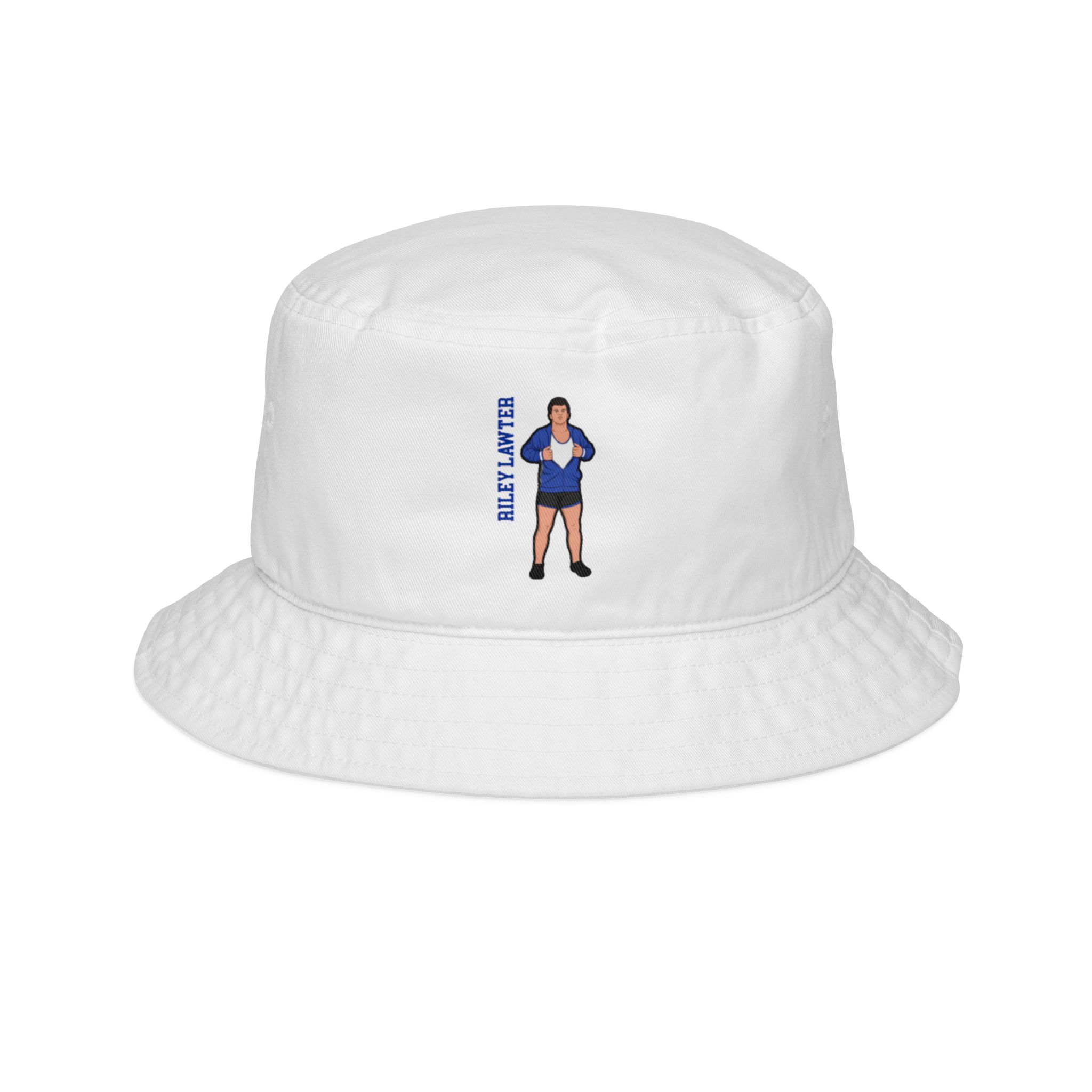 Bucket Hat — character_name_vertical in White