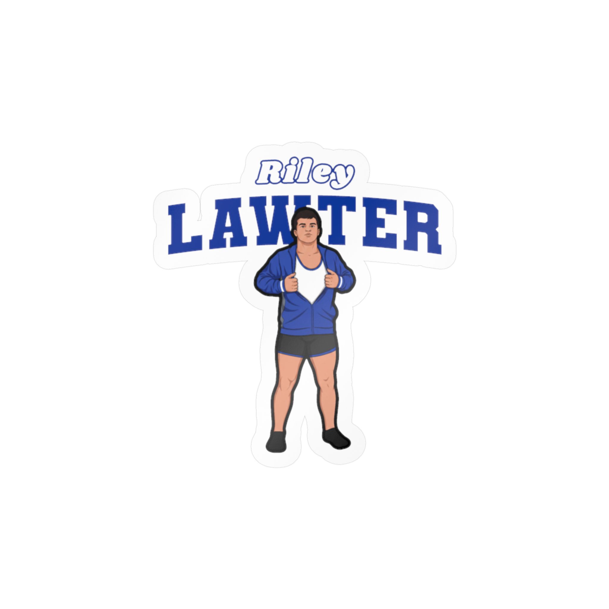 Vinyl Sticker — character_name_arch in Classic