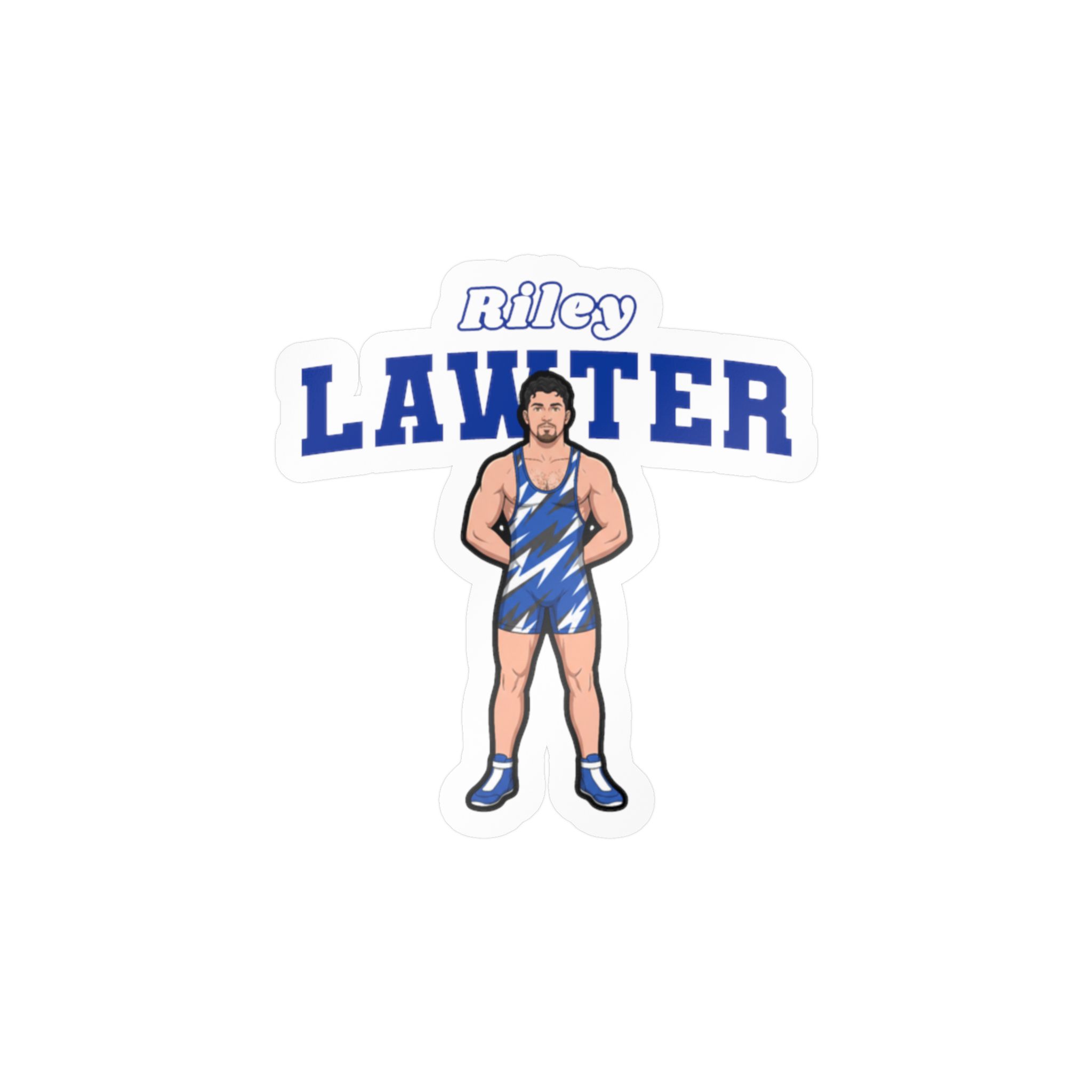 Vinyl Sticker — character_name_arch in Classic