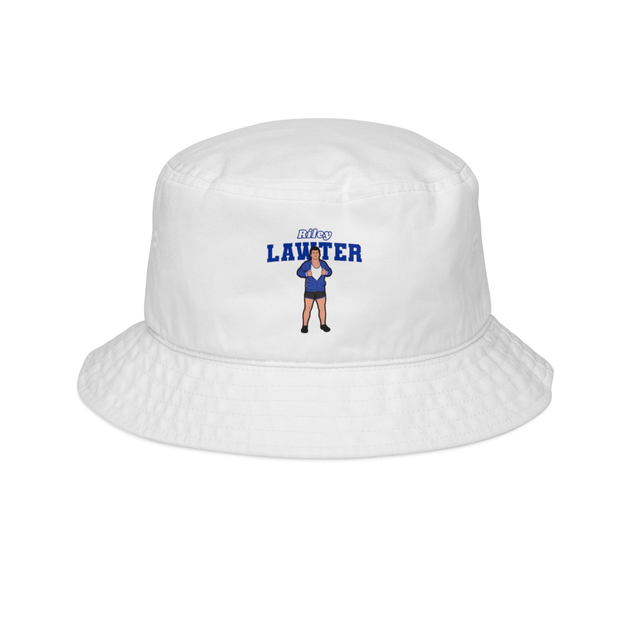 Bucket Hat — character_name_arch in White