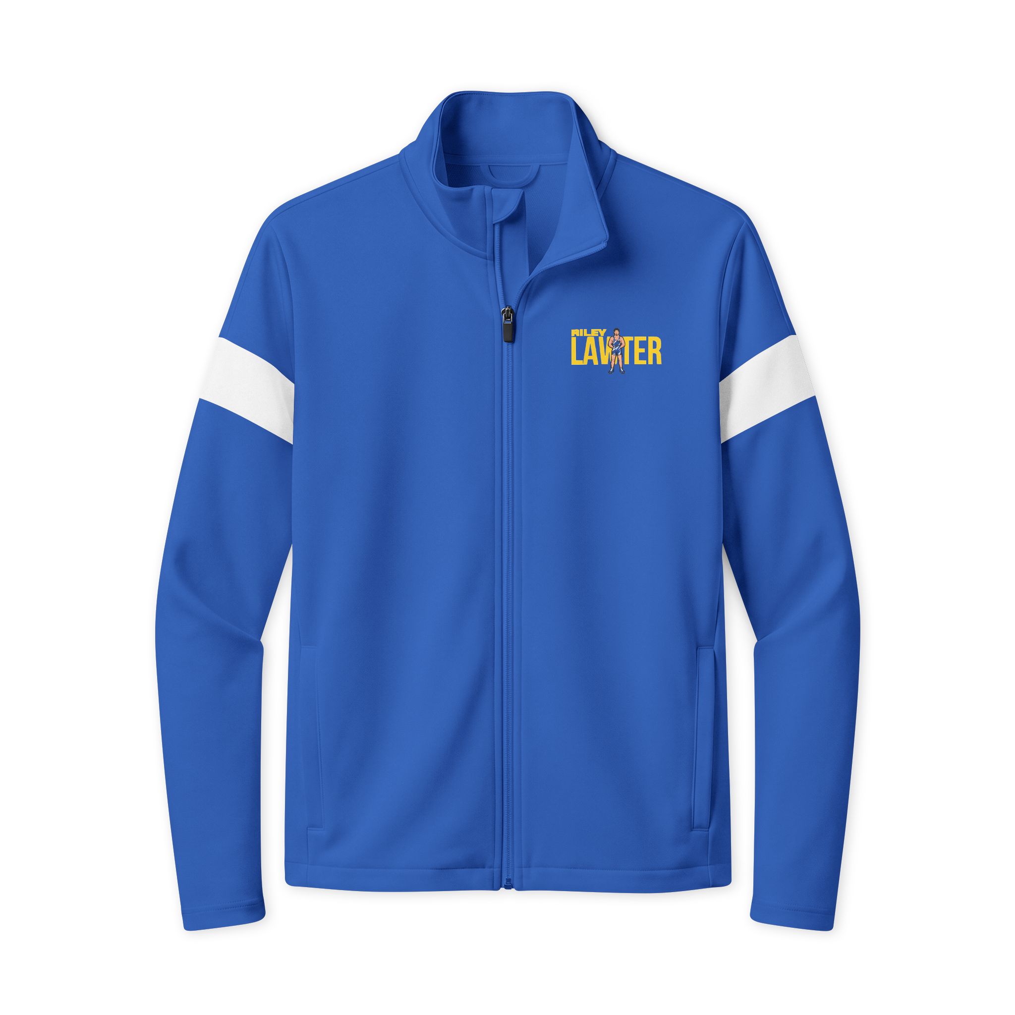 Travel Full-Zip Jacket — character_player_name in True Royal/ White