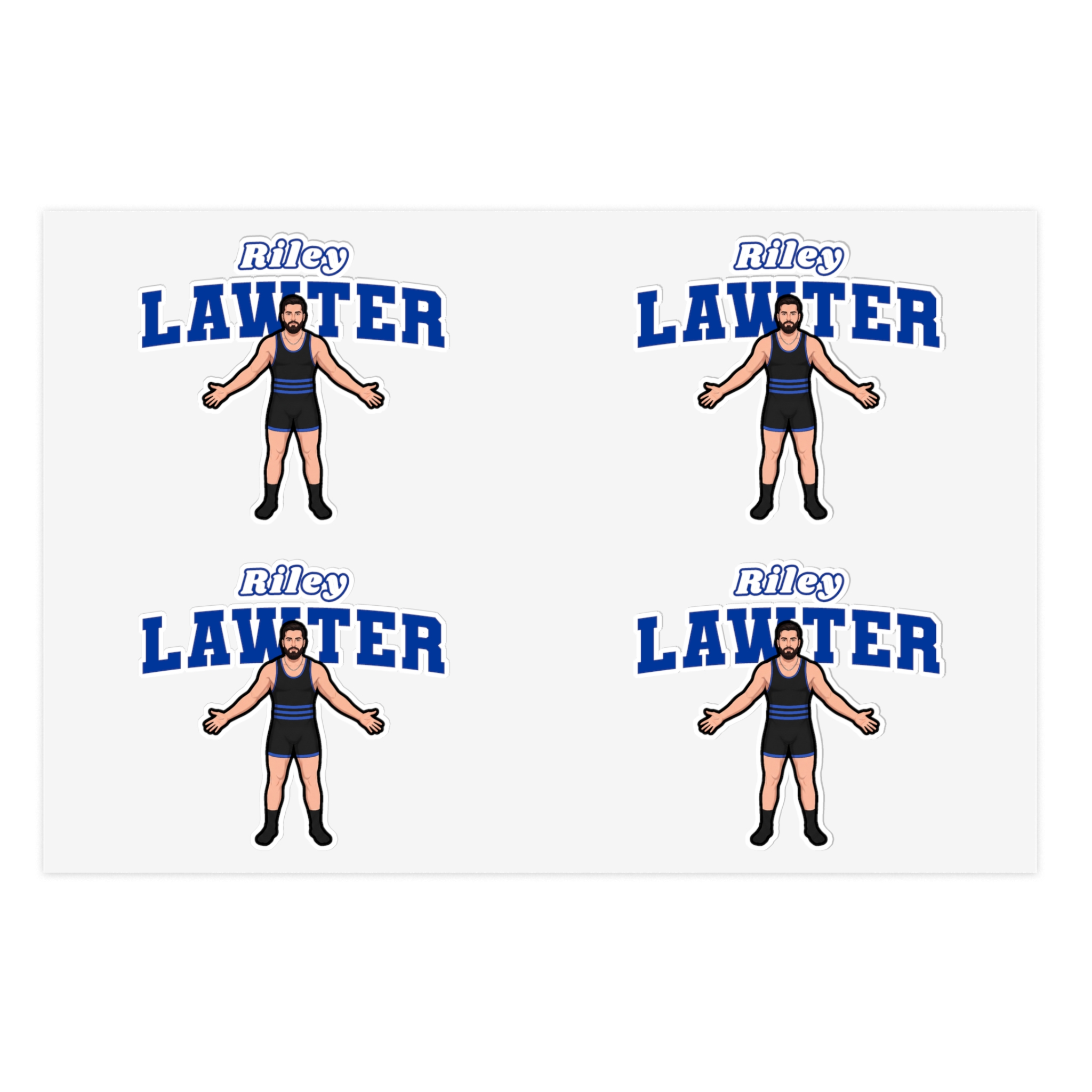 Sticker Sheet — character_name_arch in Classic