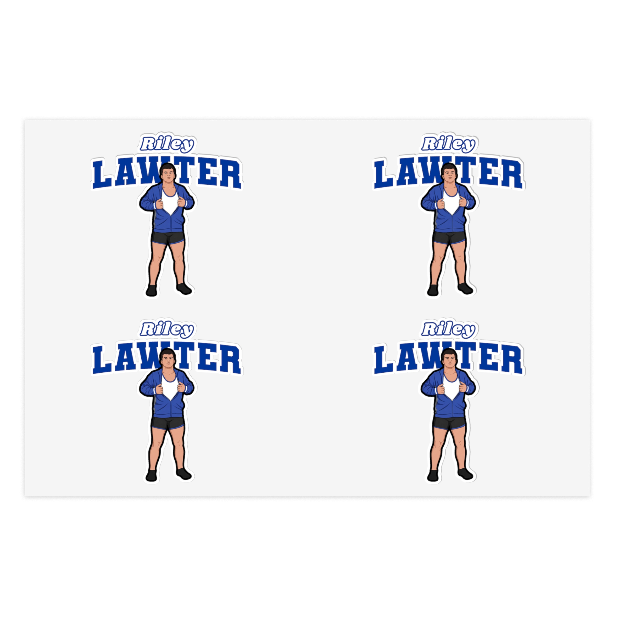 Sticker Sheet — character_name_arch in Classic
