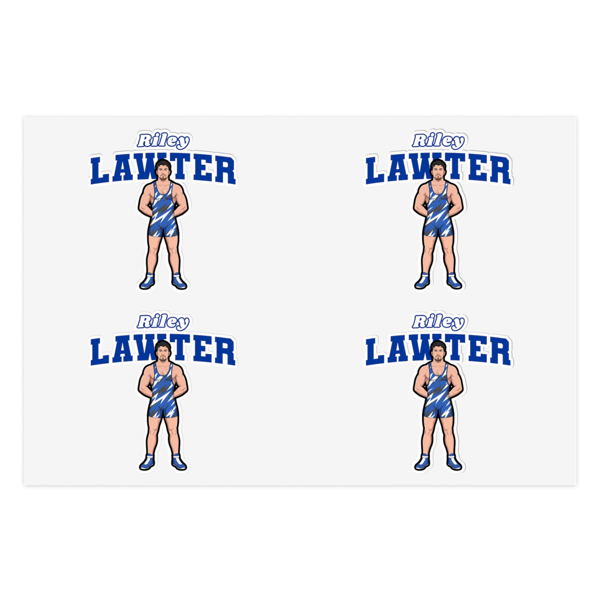 Sticker Sheet — character_name_arch in Classic
