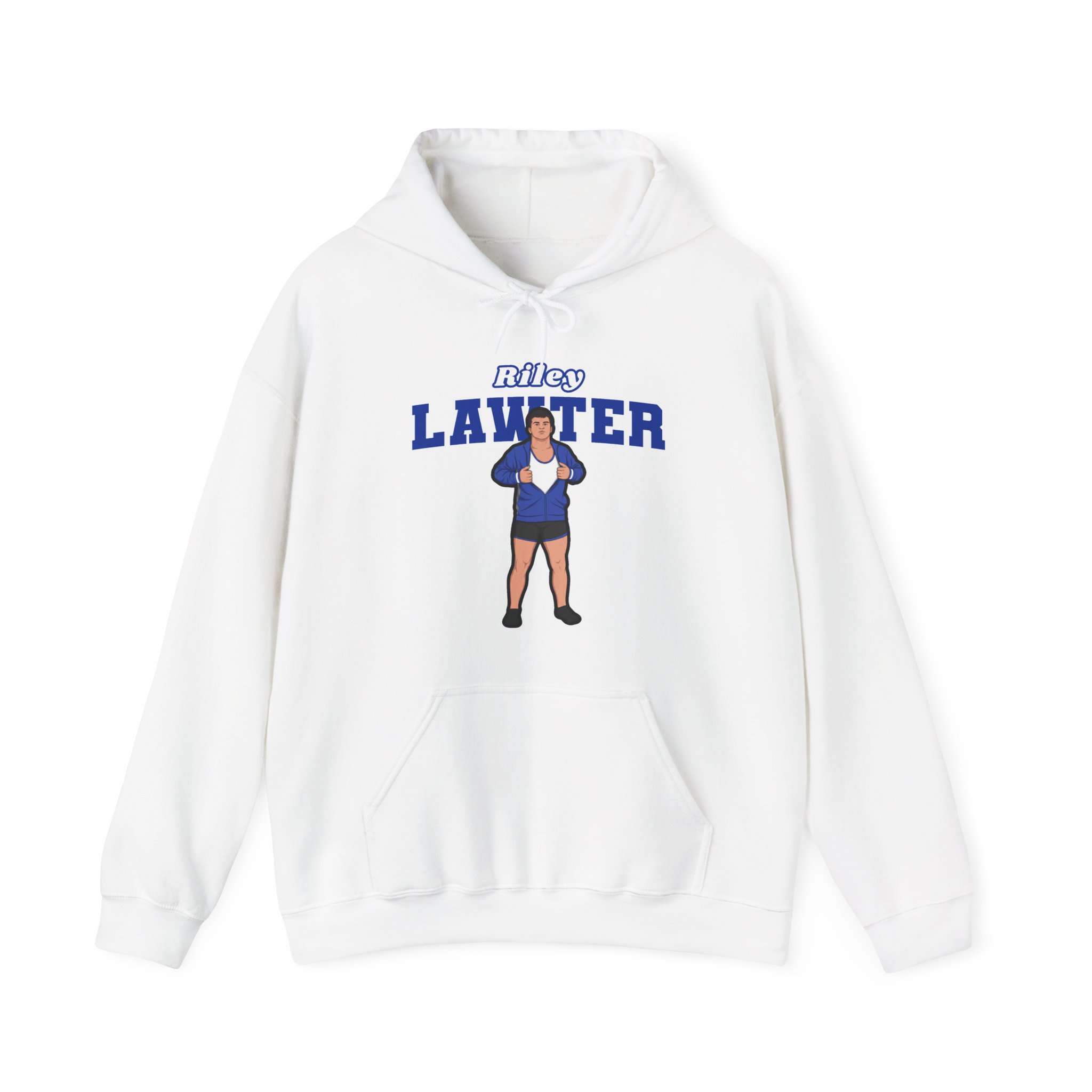 Hoodie — character_name_arch in White