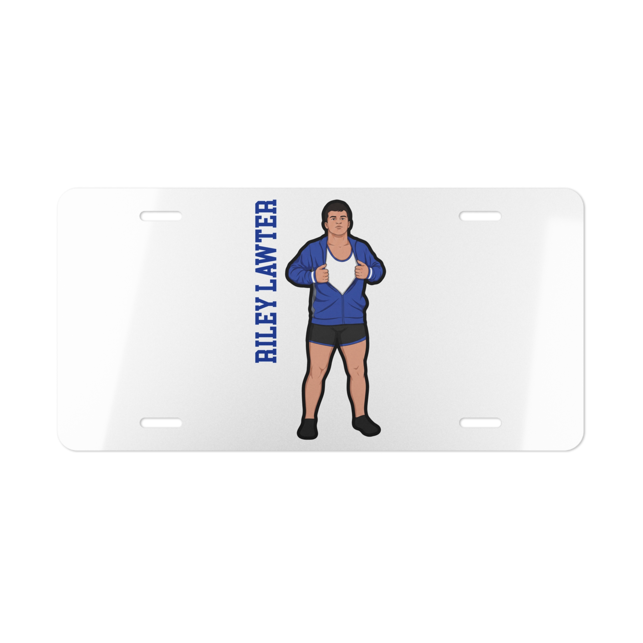 License Plate — character_name_vertical in Classic