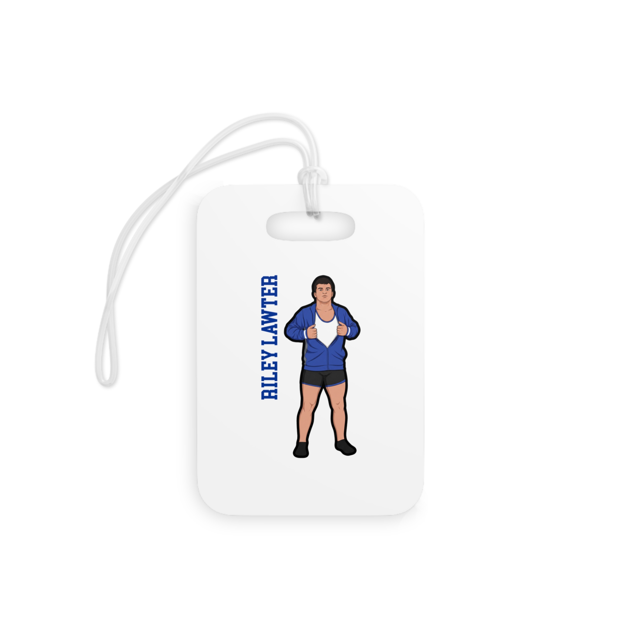 Bag Tag — character_name_vertical in Classic