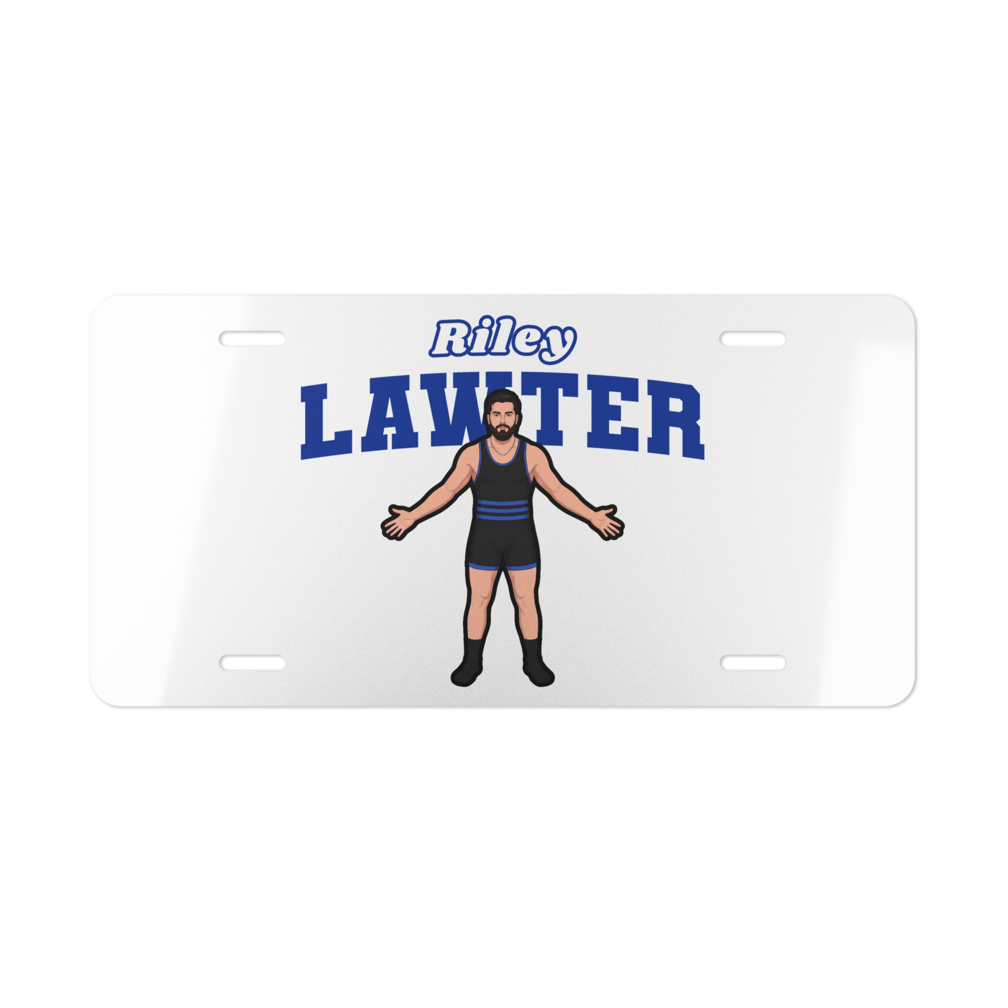 License Plate — character_name_arch in Classic