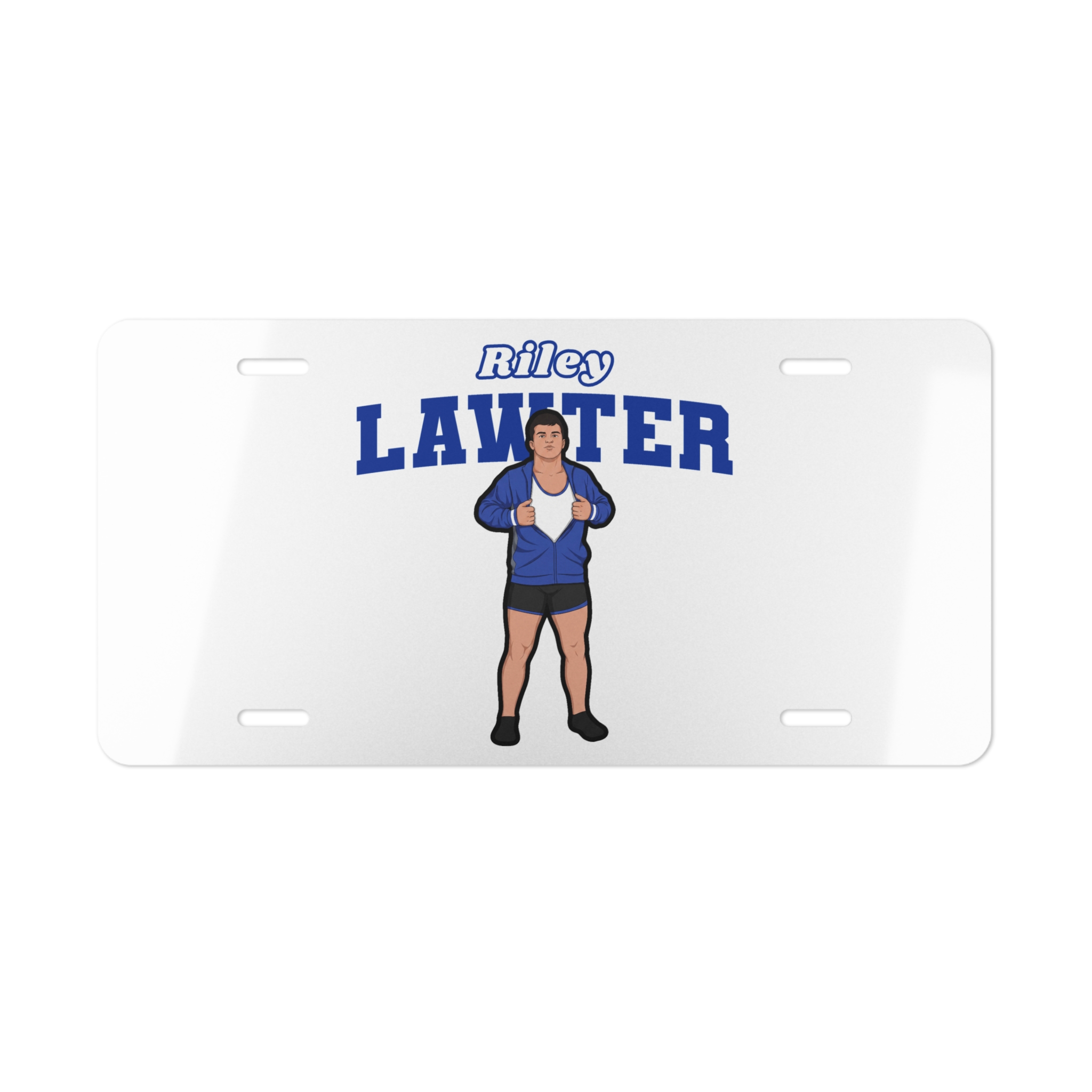 License Plate — character_name_arch in Classic