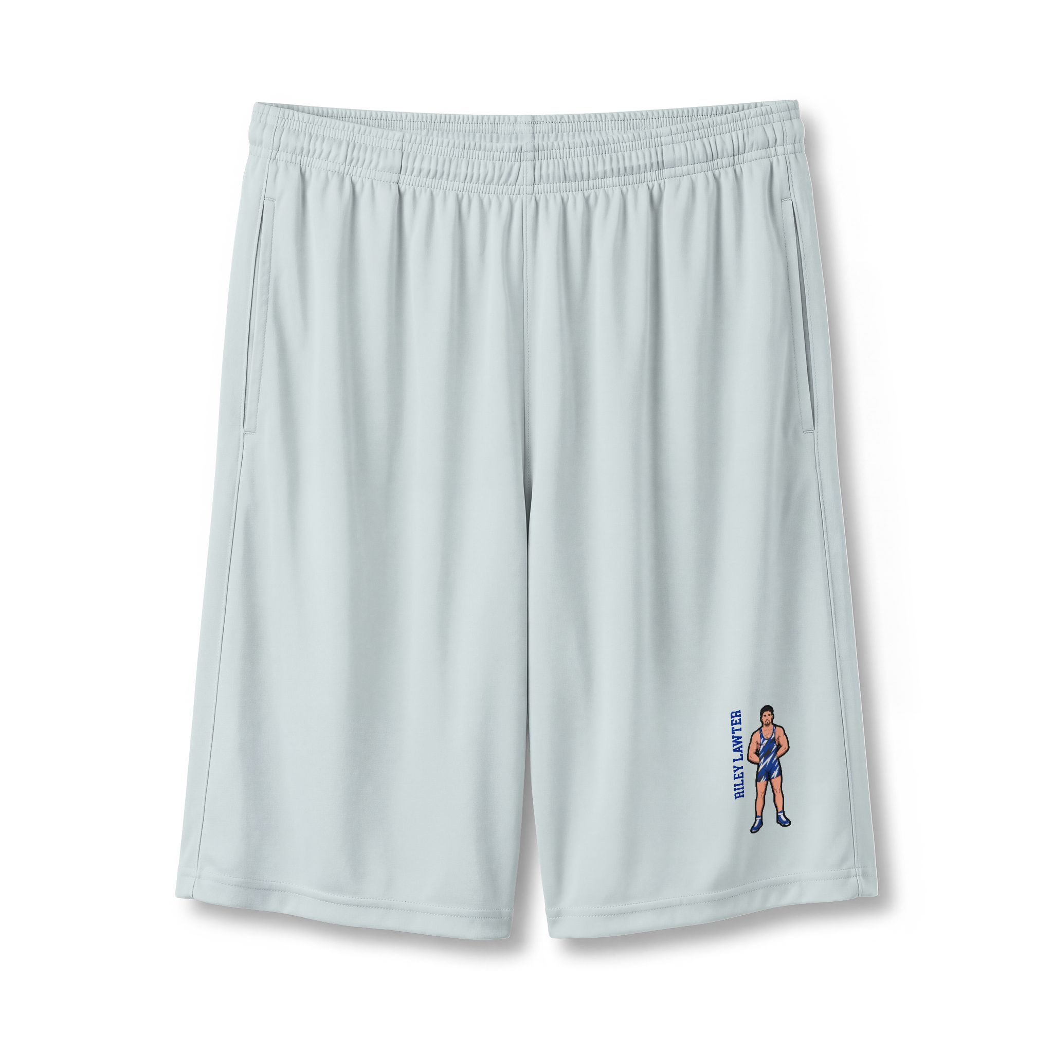 Shorts — character_name_vertical in Silver