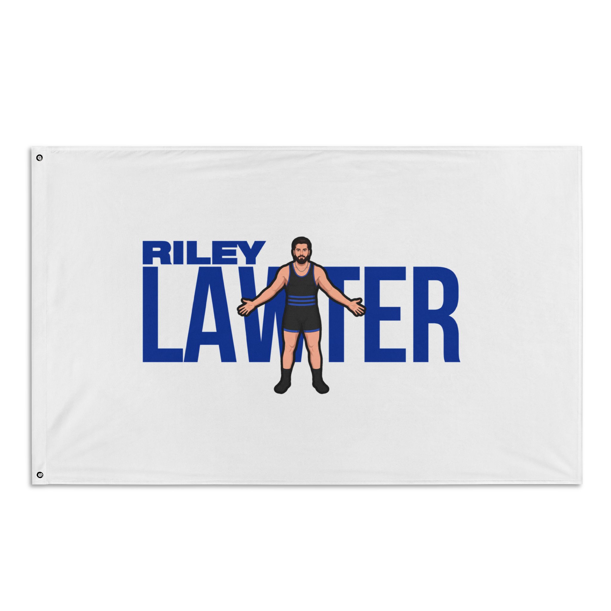 Flag (35 × 56 in) — character_player_name in Classic