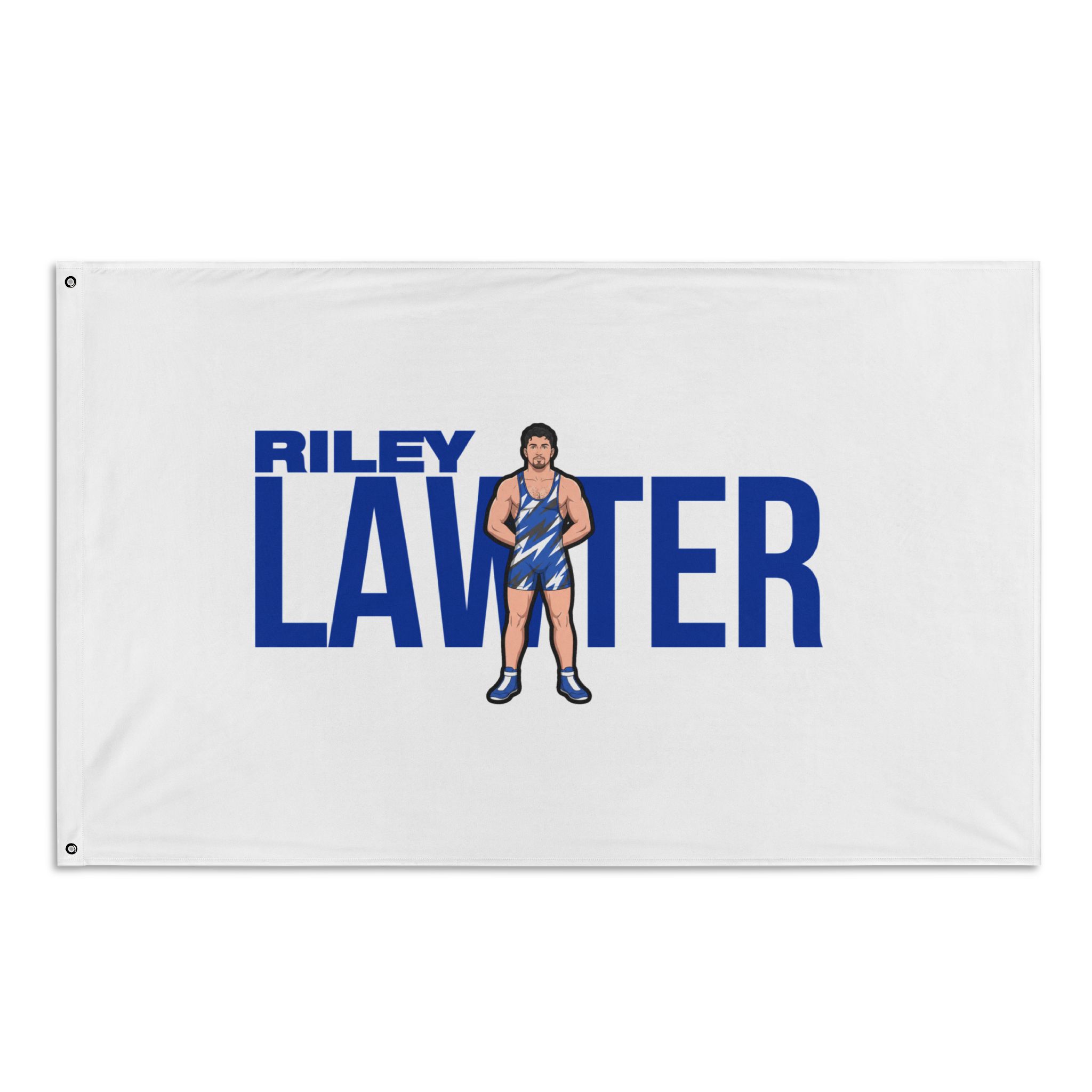 Flag (35 × 56 in) — character_player_name in Classic
