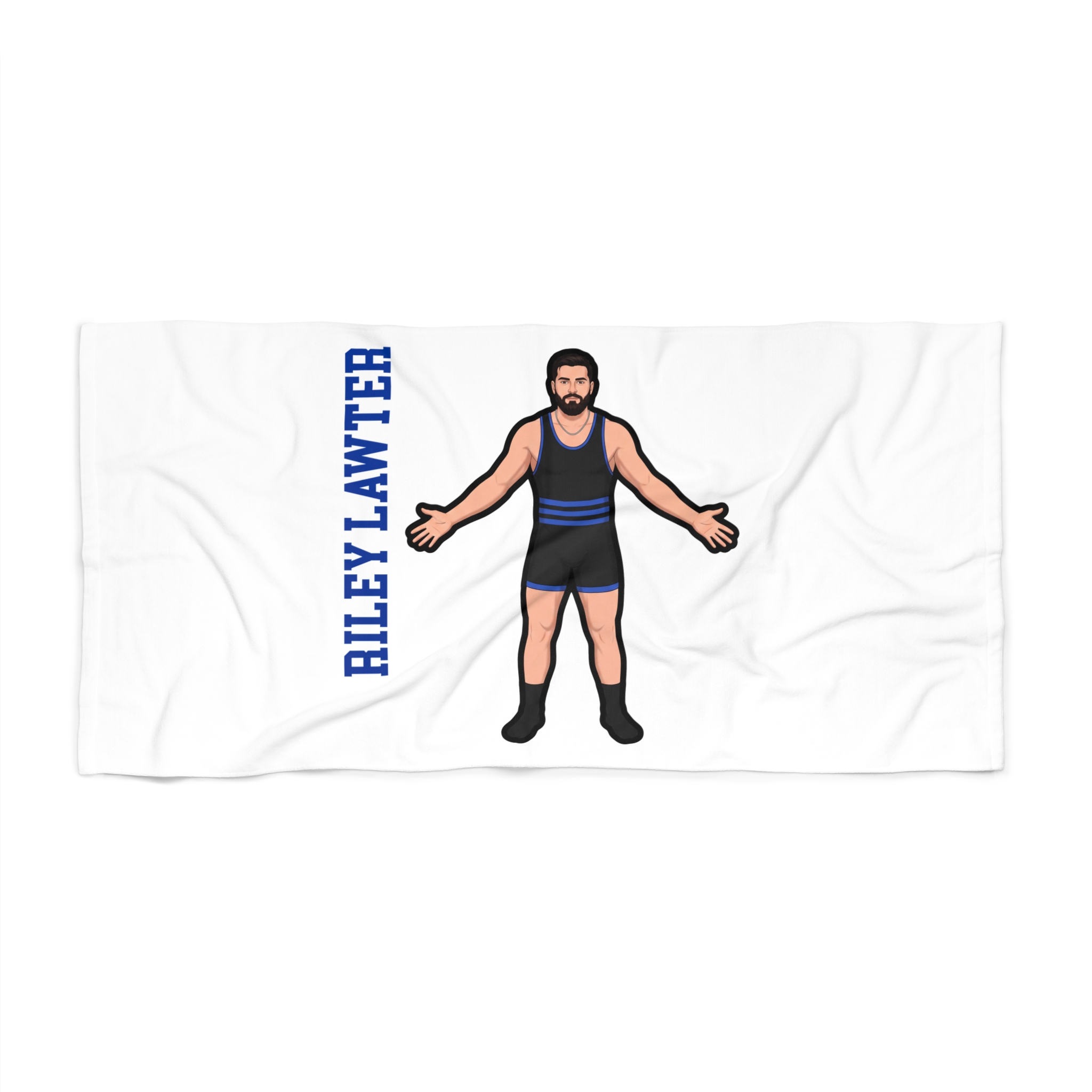 Beach Towel — character_name_vertical in Classic