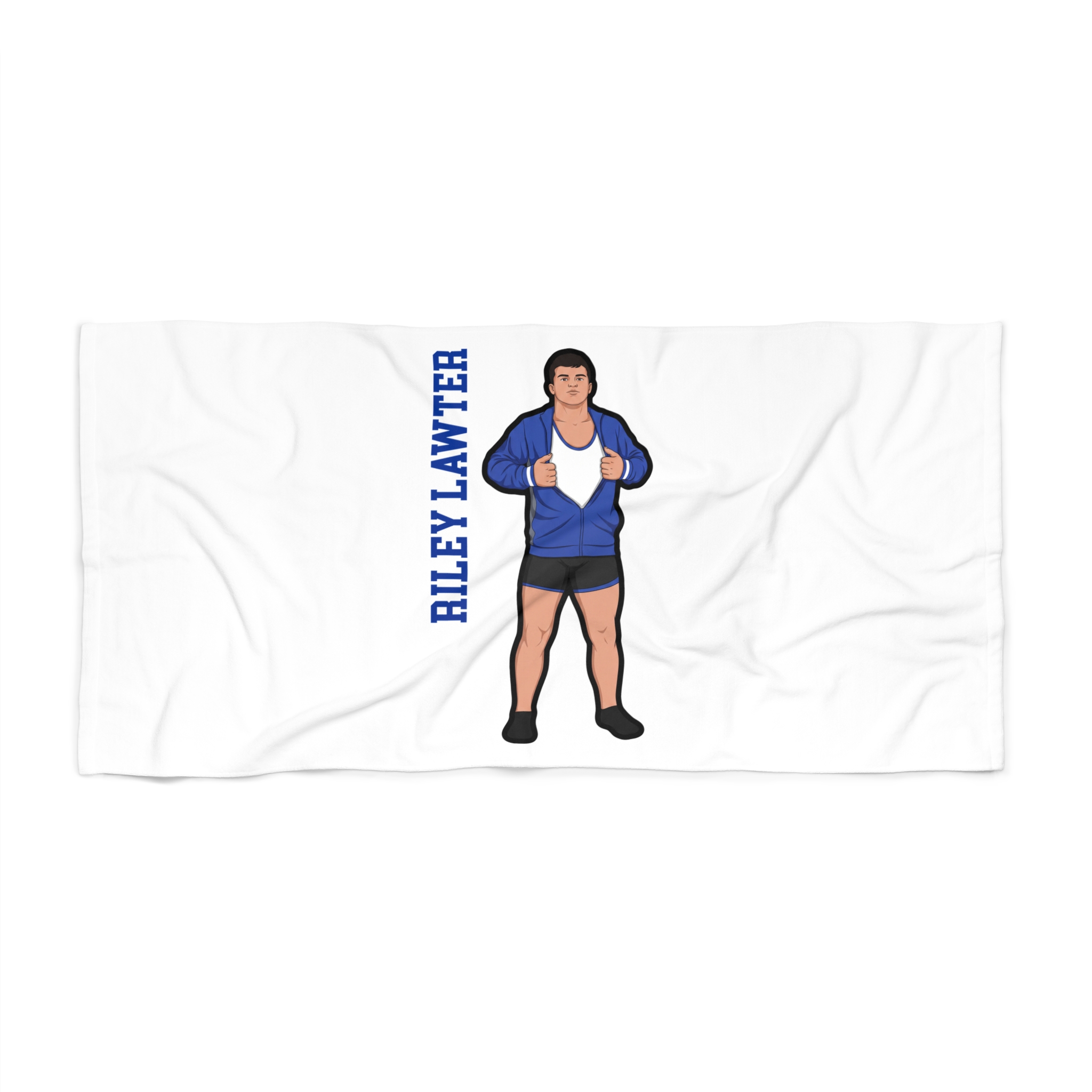 Beach Towel — character_name_vertical in Classic