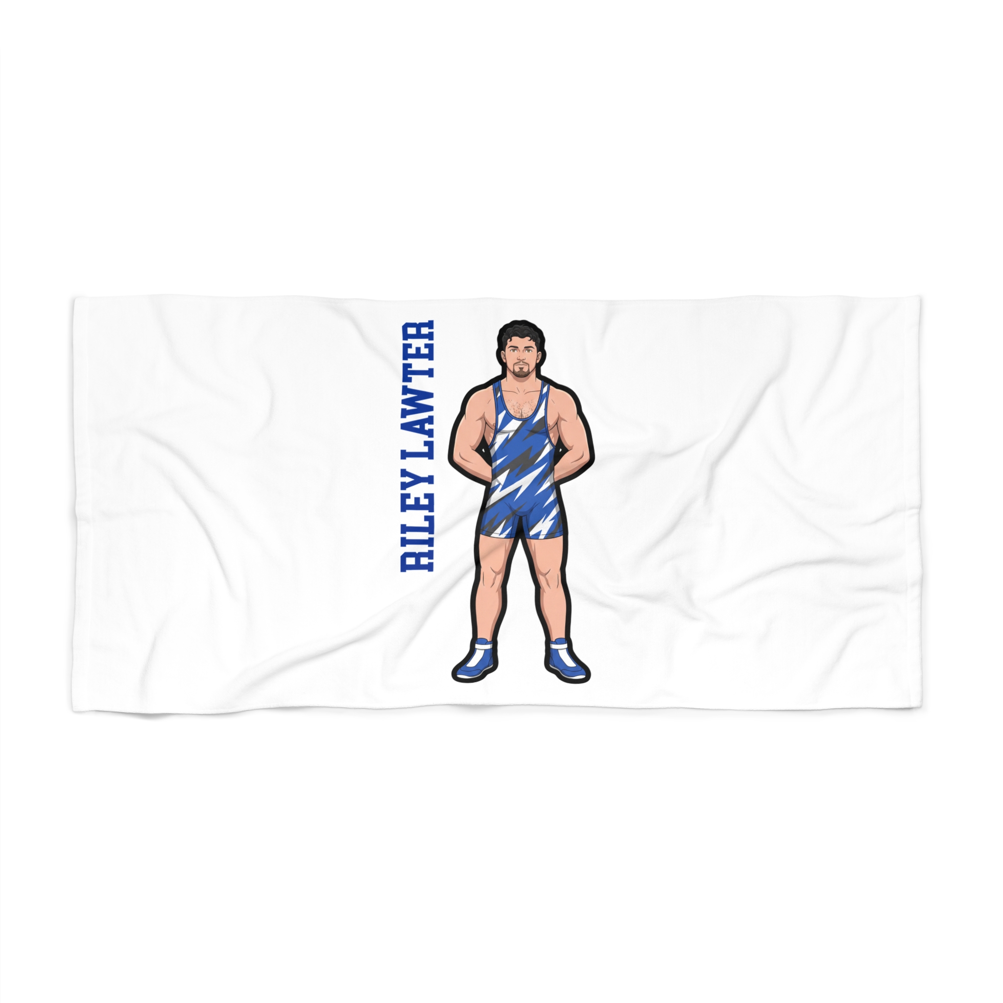 Beach Towel — character_name_vertical in Classic