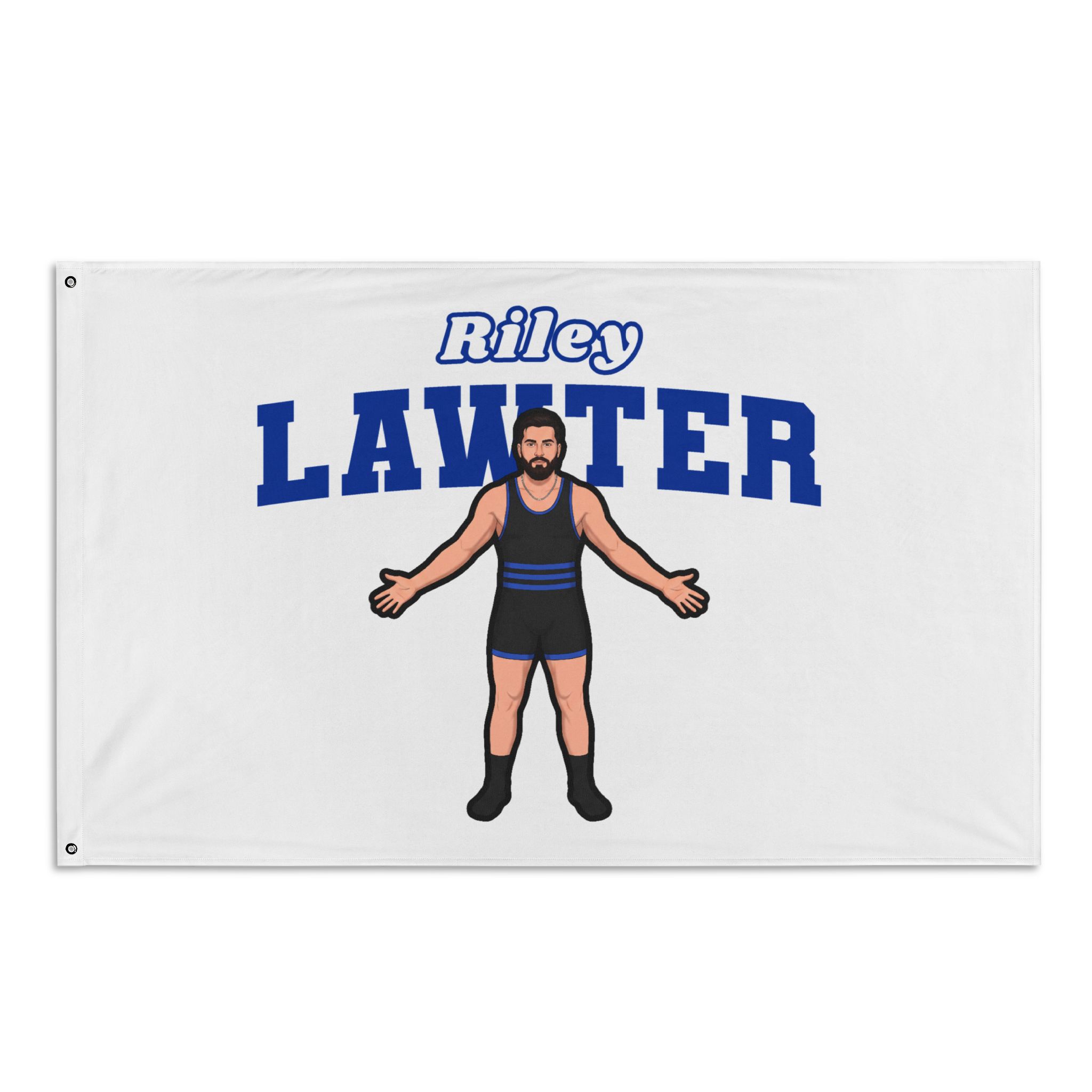 Flag (35 × 56 in) — character_name_arch in Classic