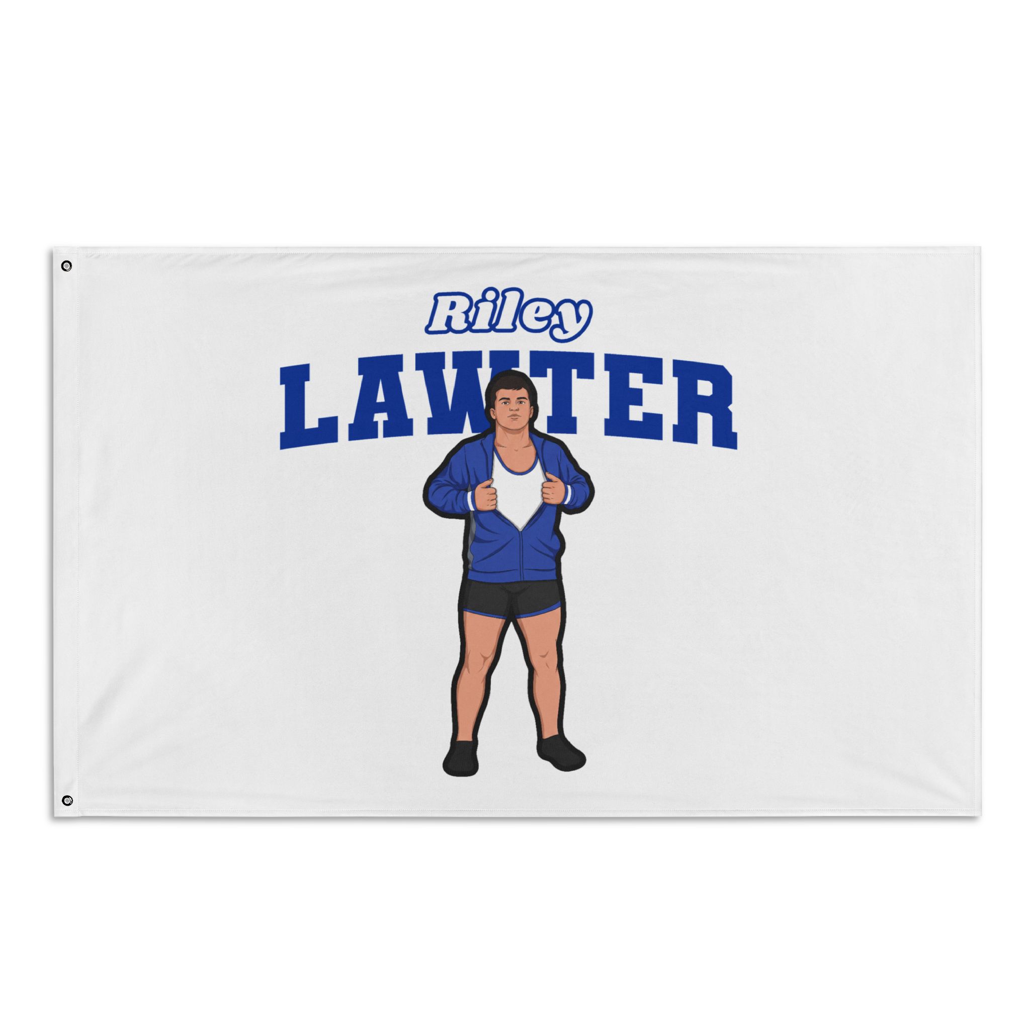 Flag (35 × 56 in) — character_name_arch in Classic