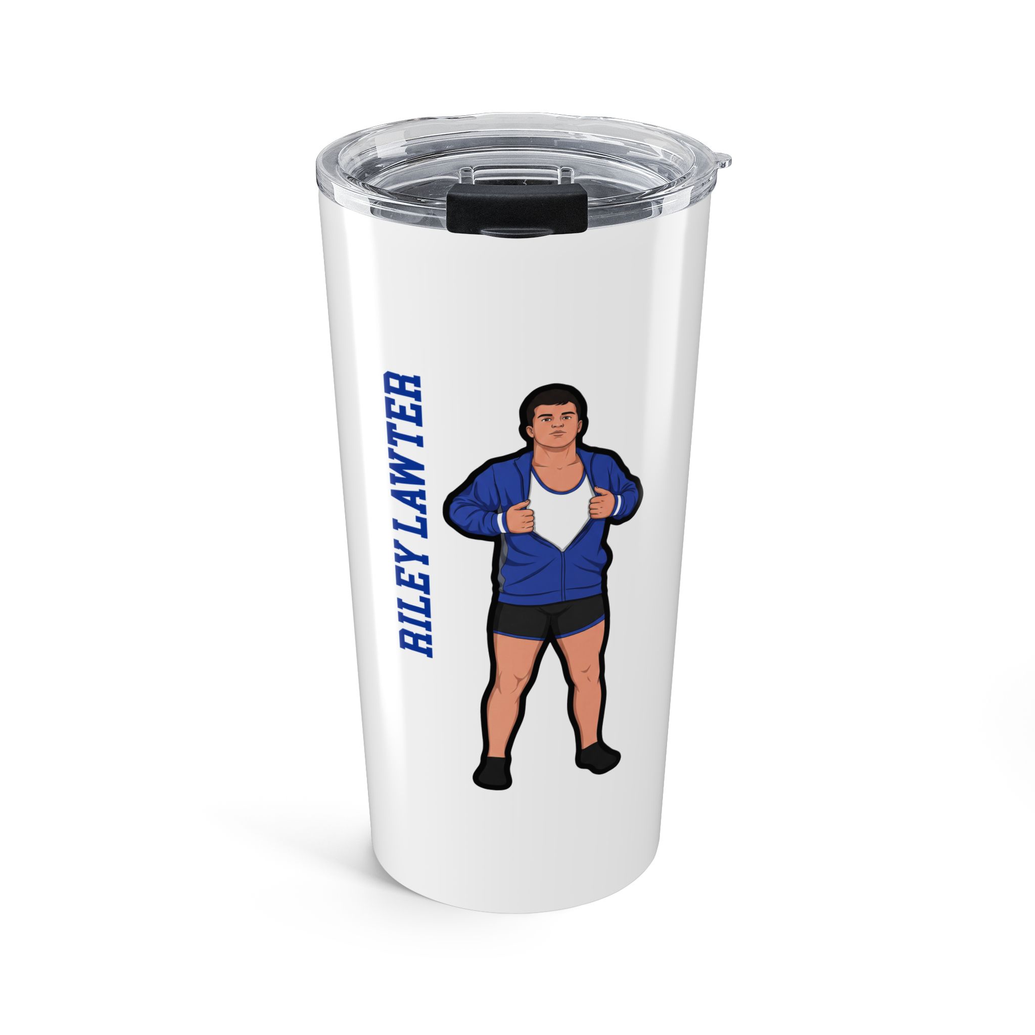 20oz Tumbler — character_name_vertical in Classic