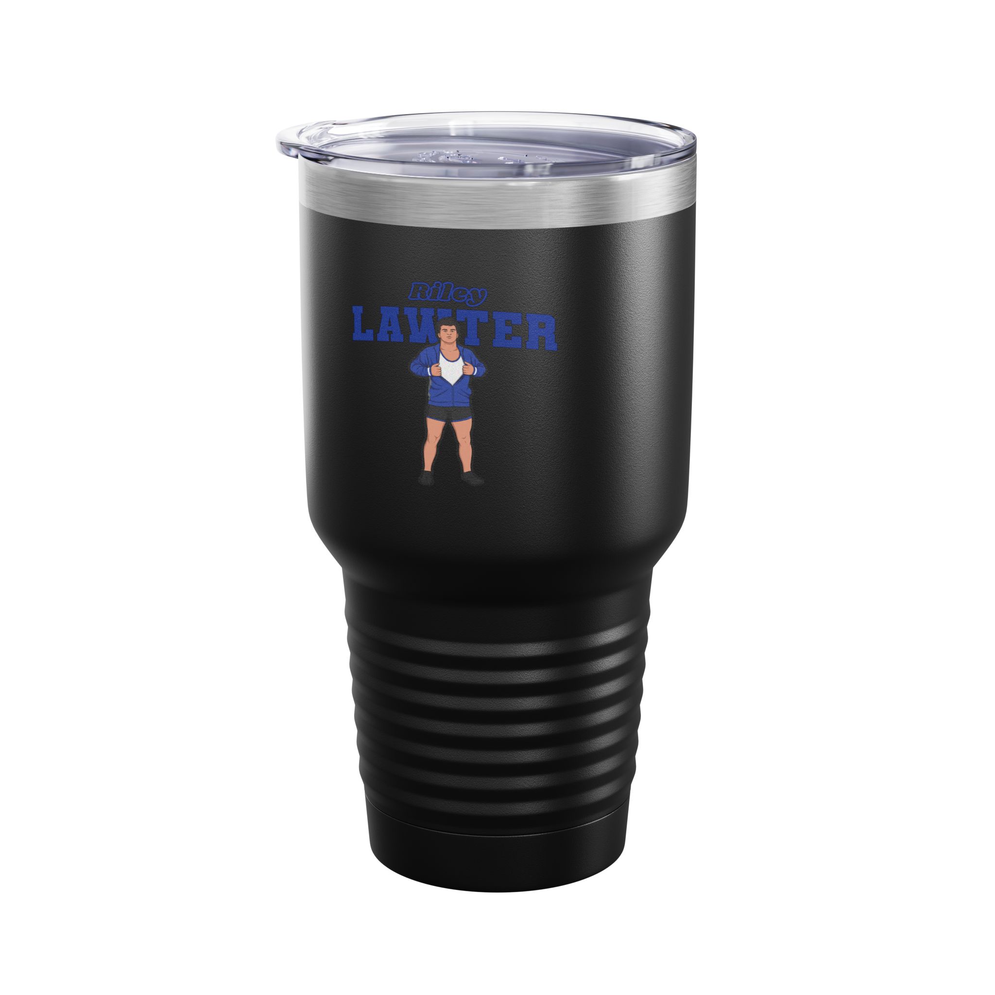 30oz Tumbler — character_name_arch in Black