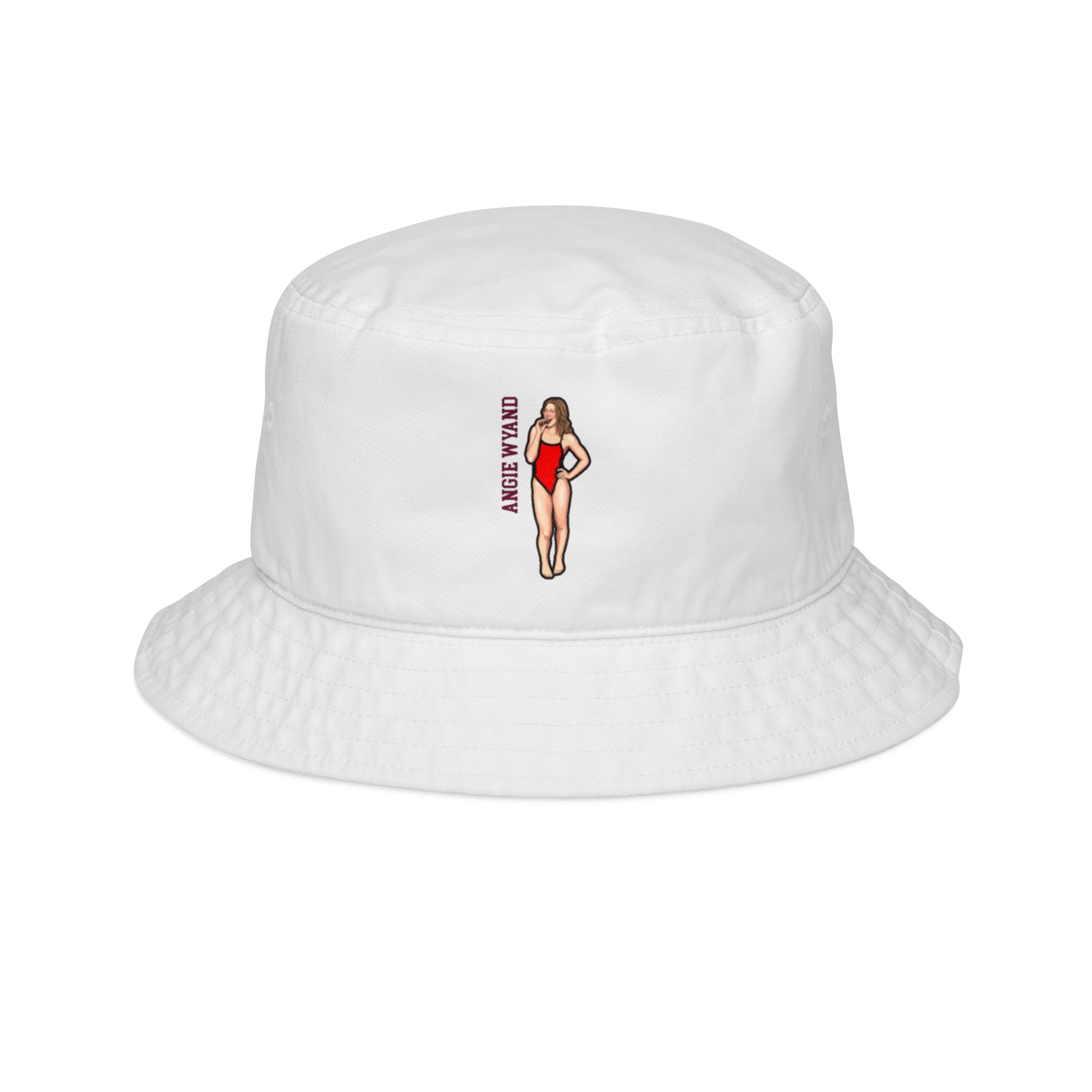 Bucket Hat — character_name_vertical in White