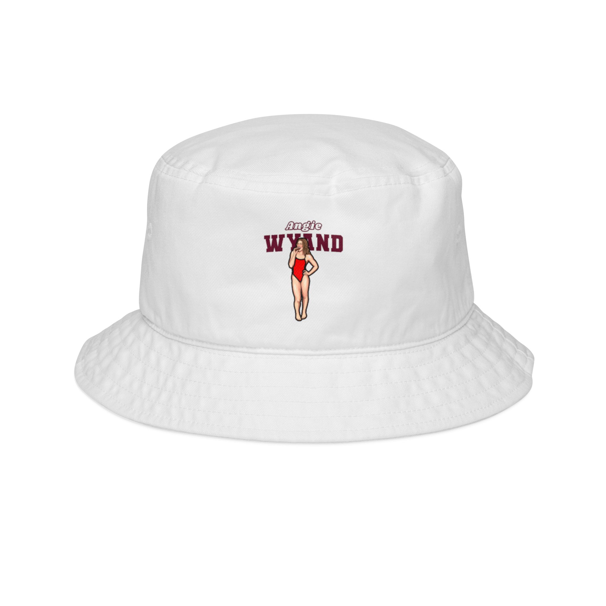 Bucket Hat — character_name_arch in White