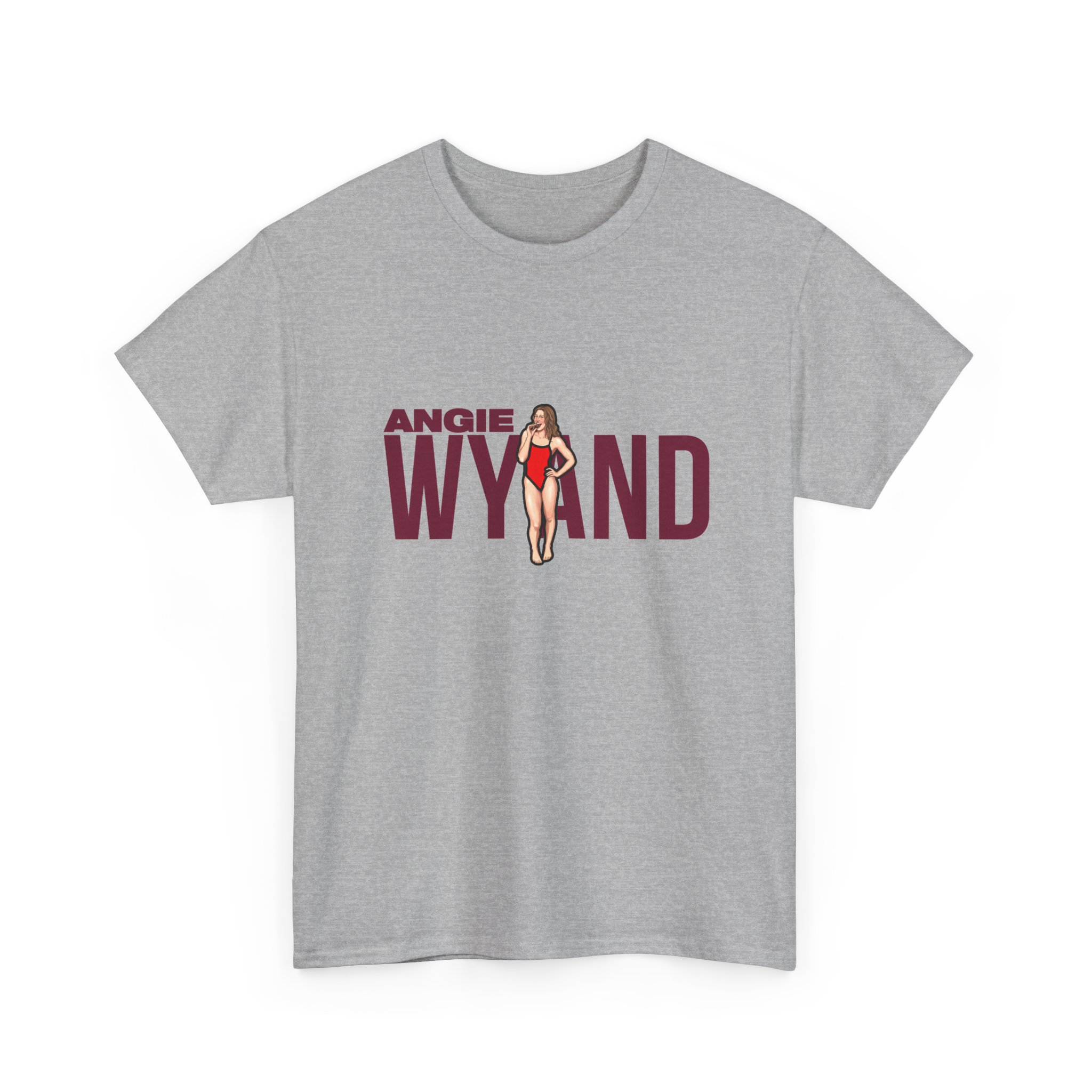 Tee — character_player_name in Grey
