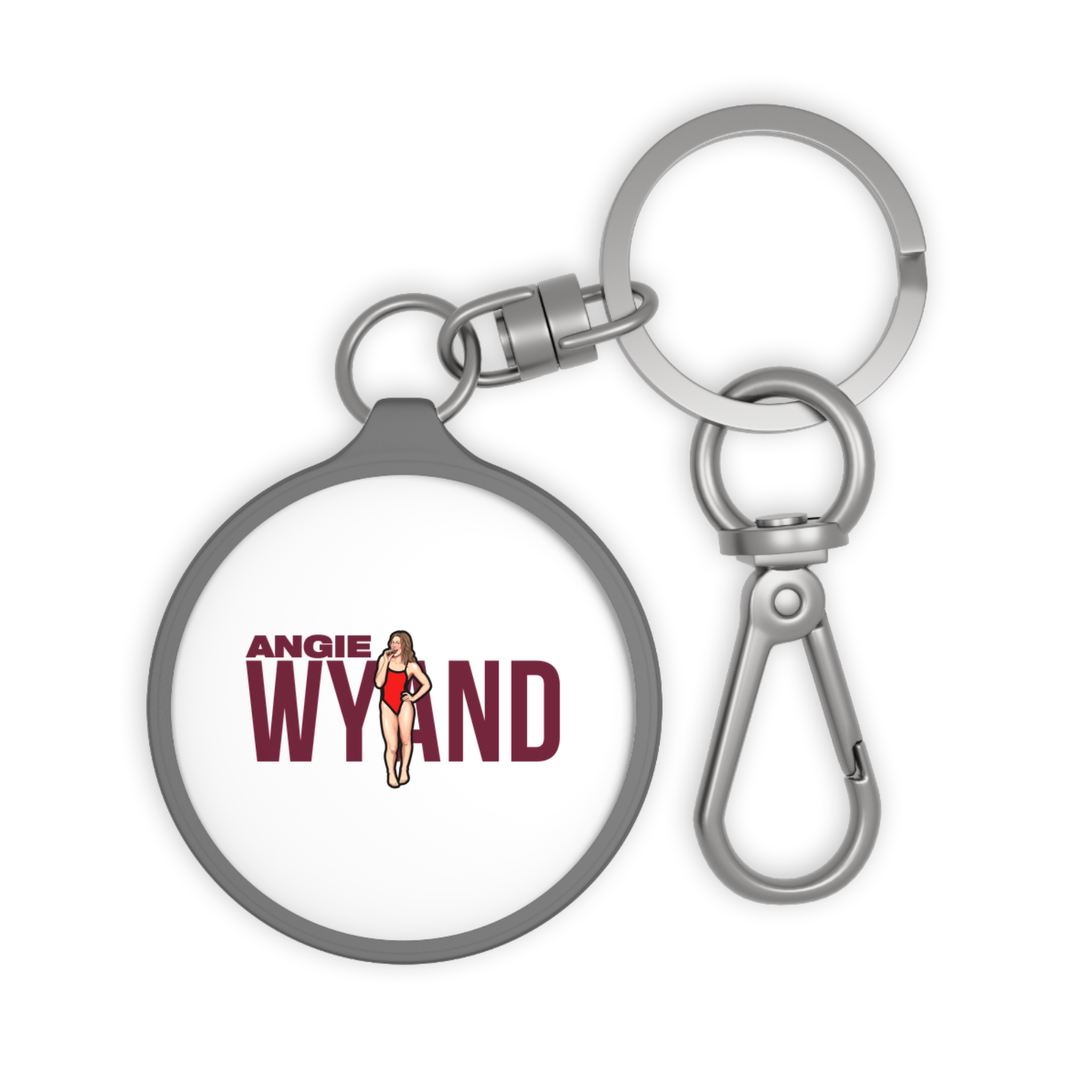 Keychain — character_player_name in Grey