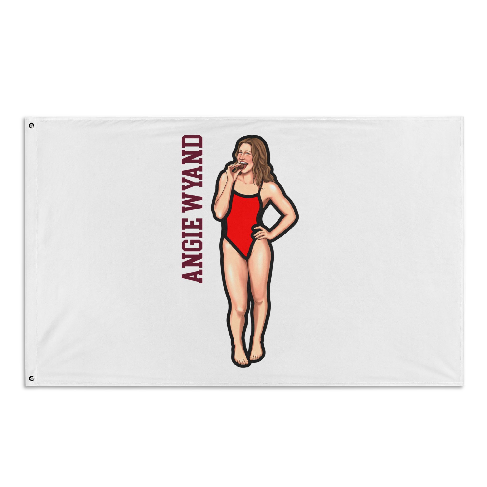 Flag (35 × 56 in) — character_name_vertical in Classic
