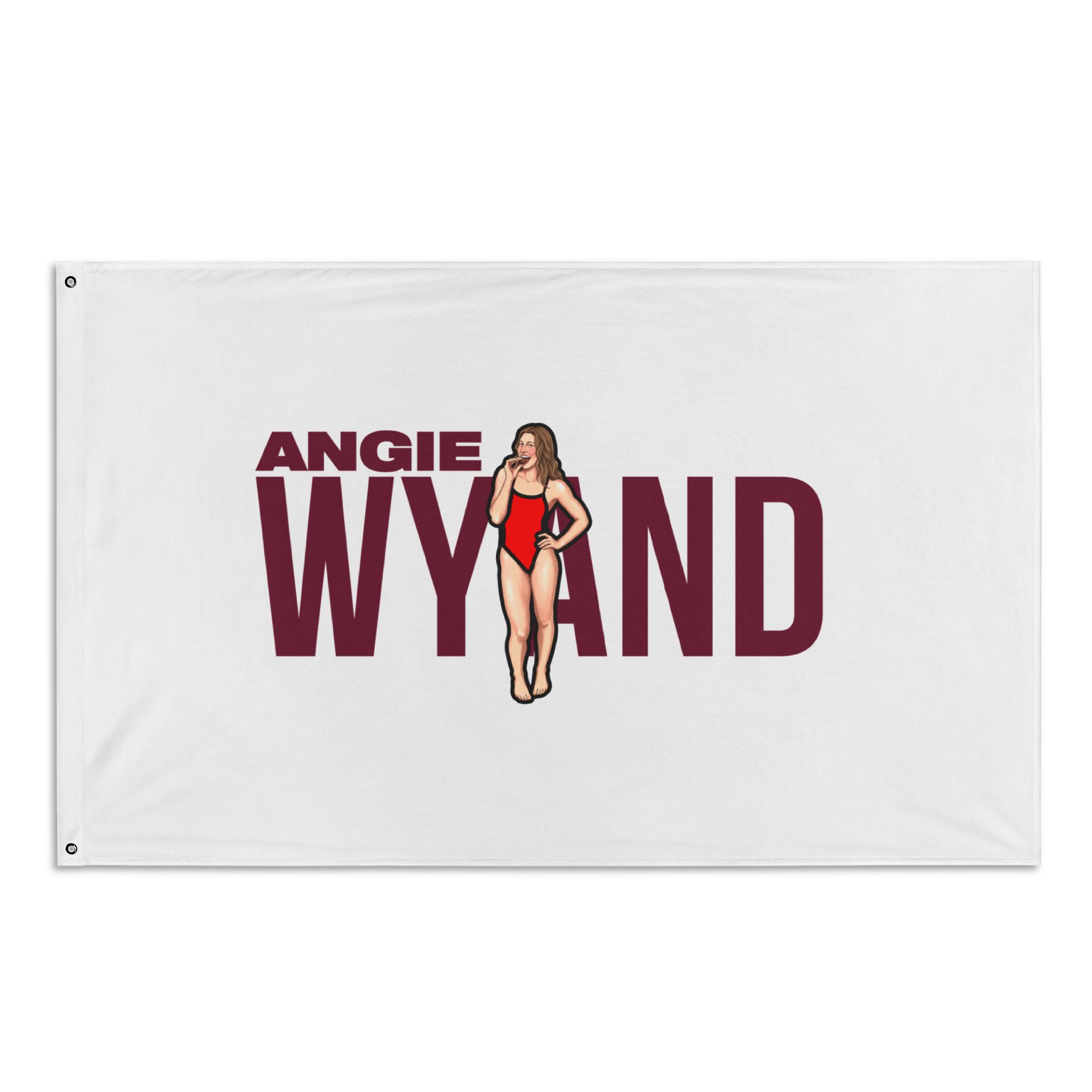 Flag (35 × 56 in) — character_player_name in Classic