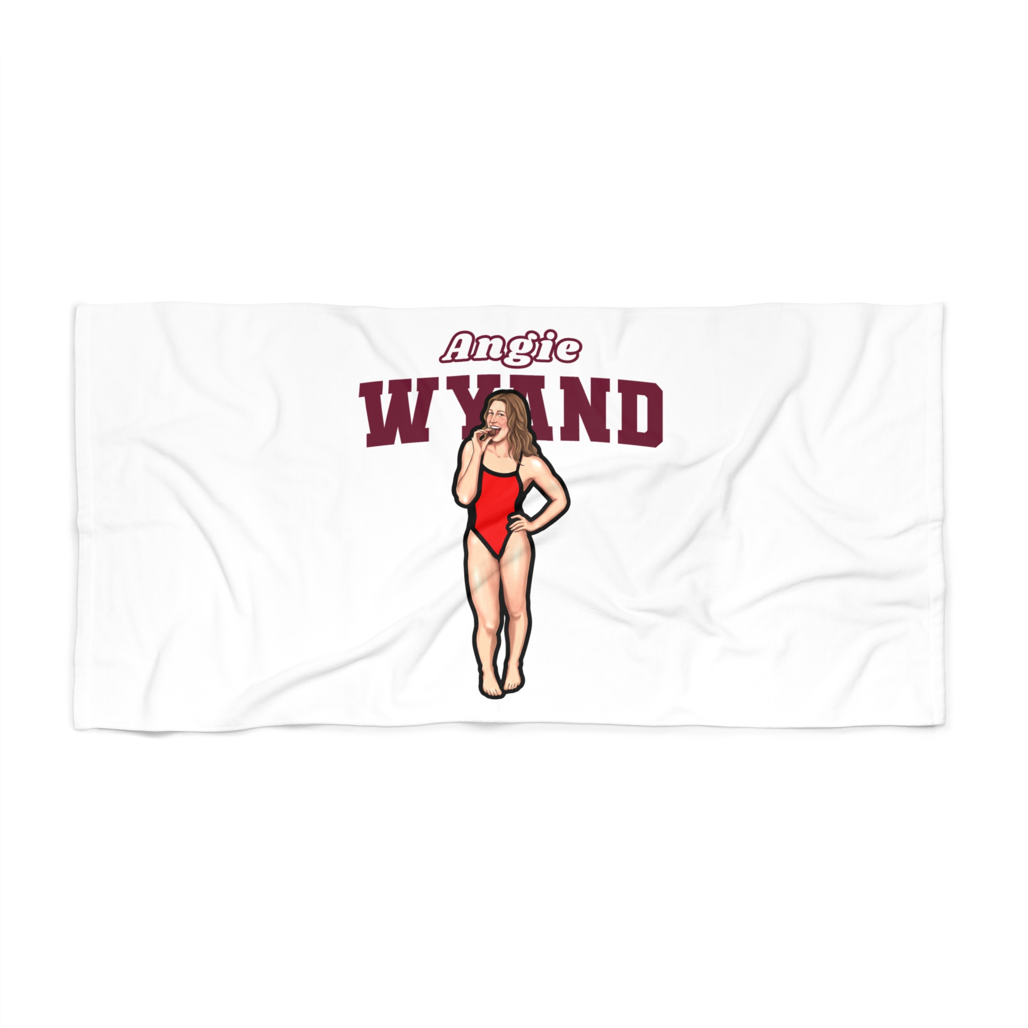 Beach Towel — character_name_arch in Classic