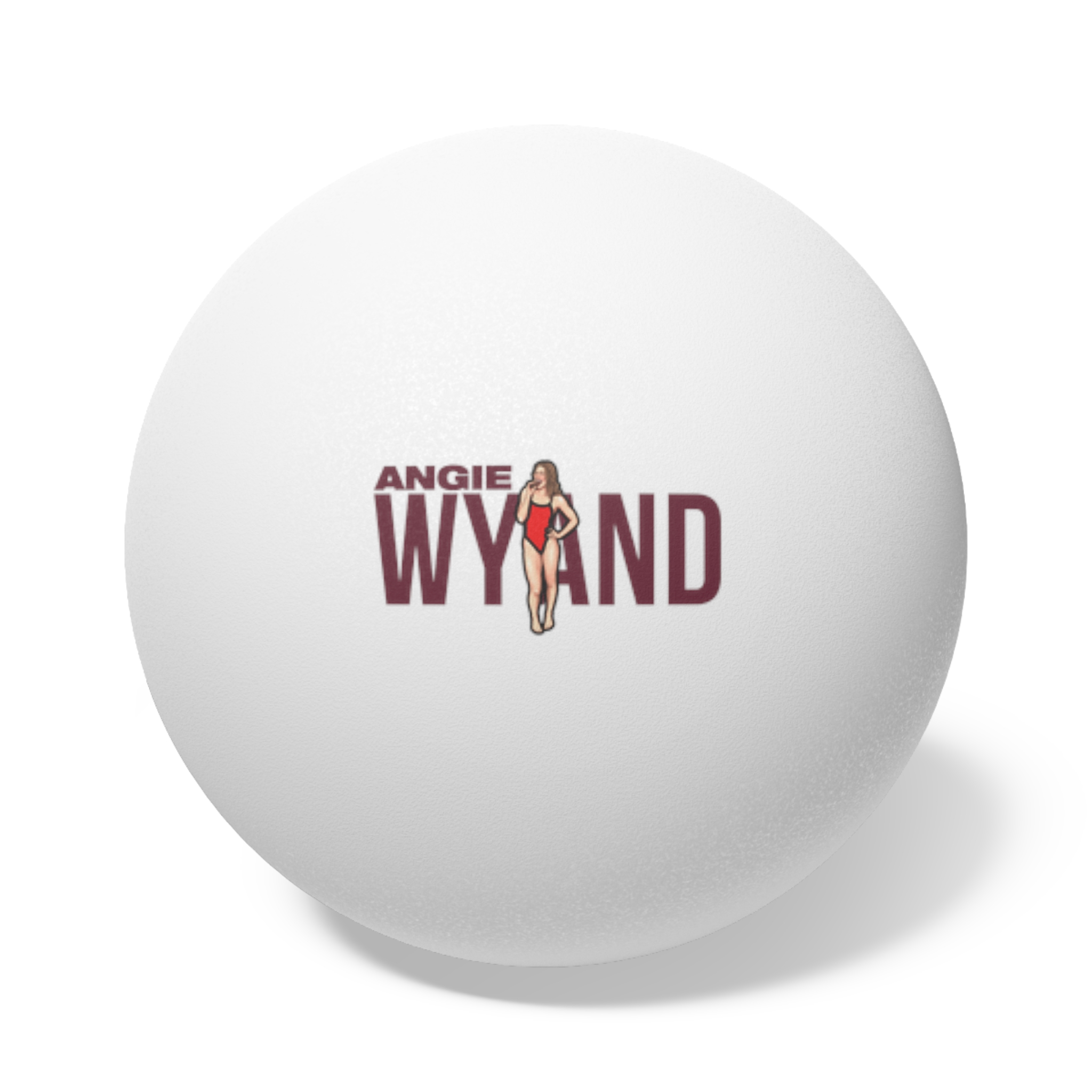 Ping Pong Balls, 6 pcs — character_player_name in White