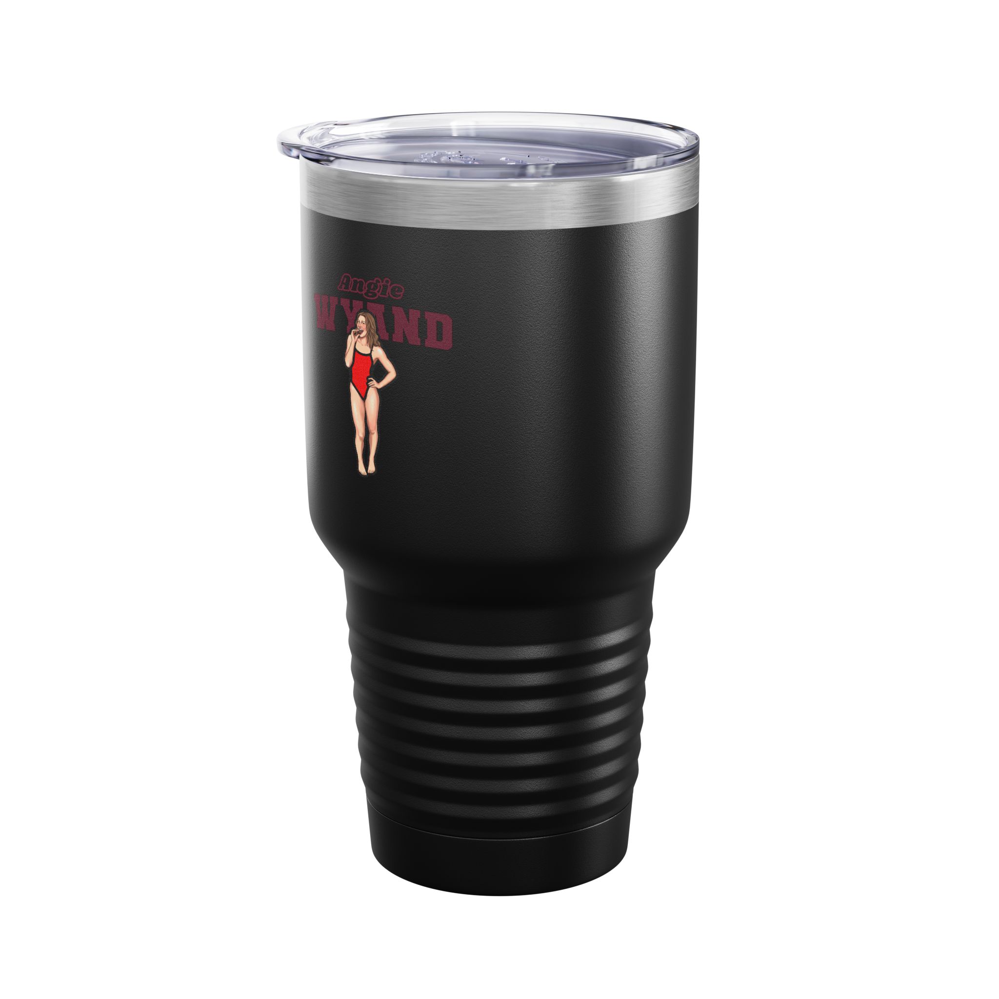 30oz Tumbler — character_name_arch in Black