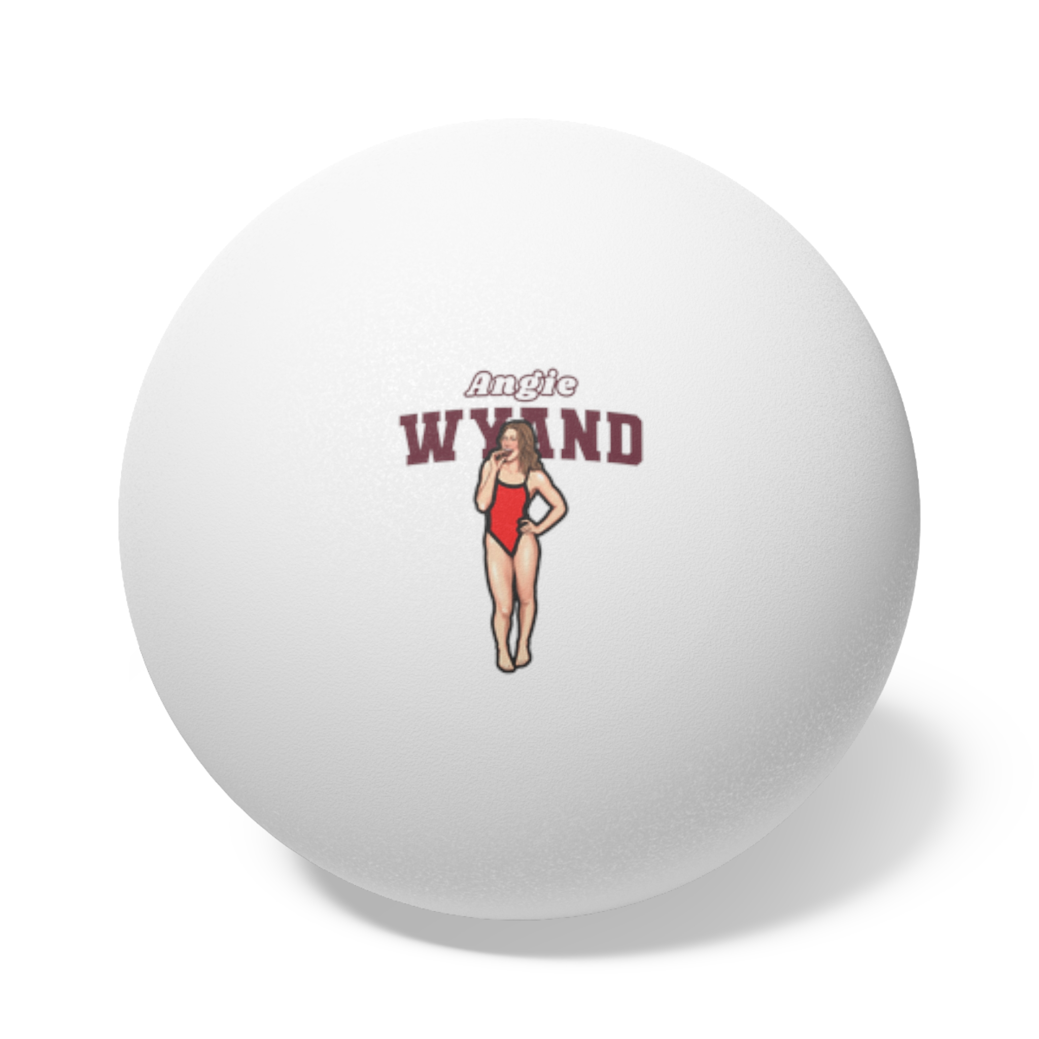 Ping Pong Balls, 6 pcs — character_name_arch in White
