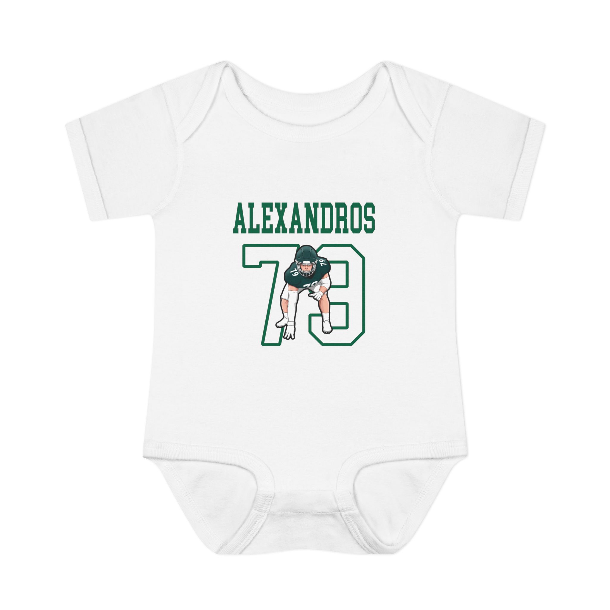 Baby Onesie — character_shirsey in White