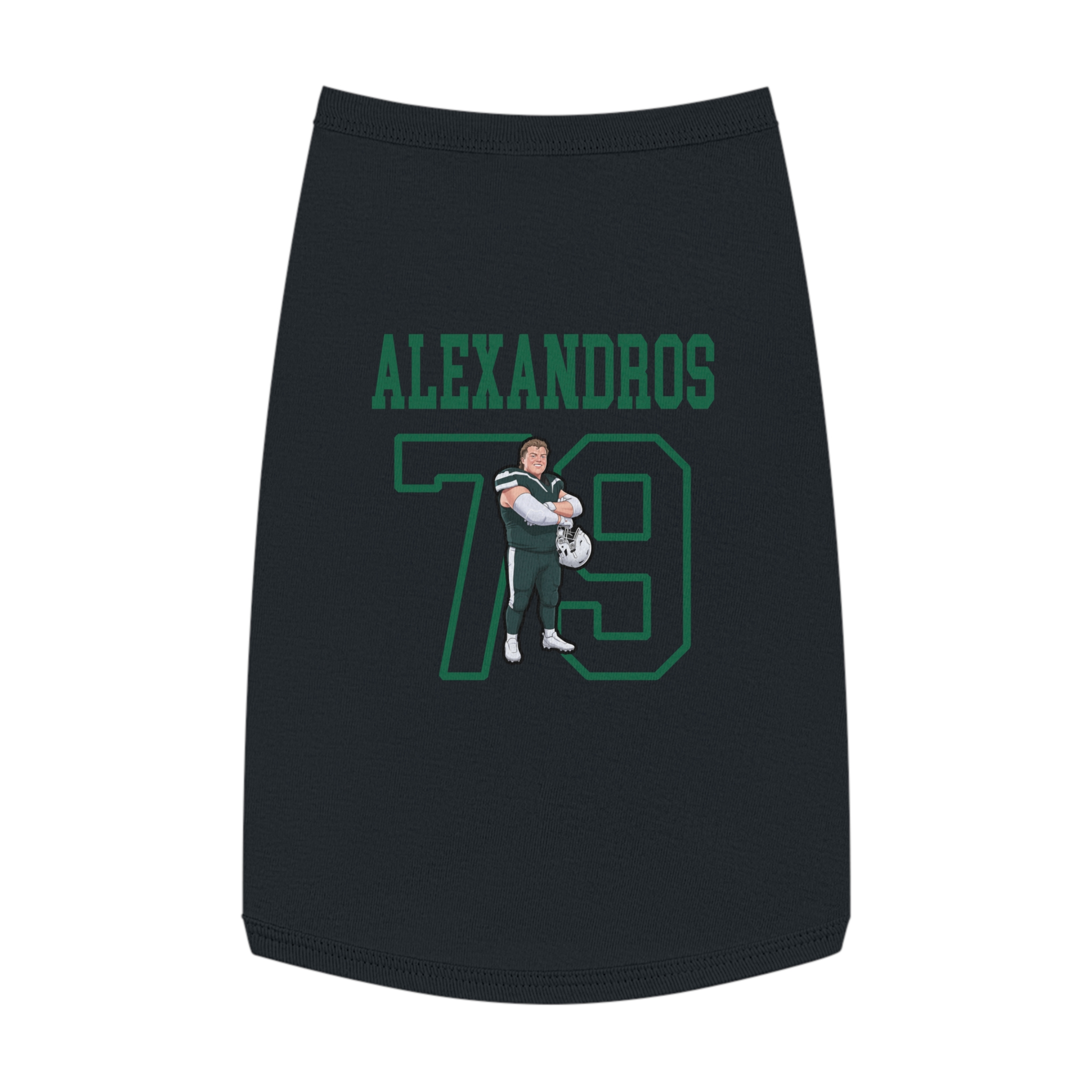 Pet Tank Top — character_shirsey in Black