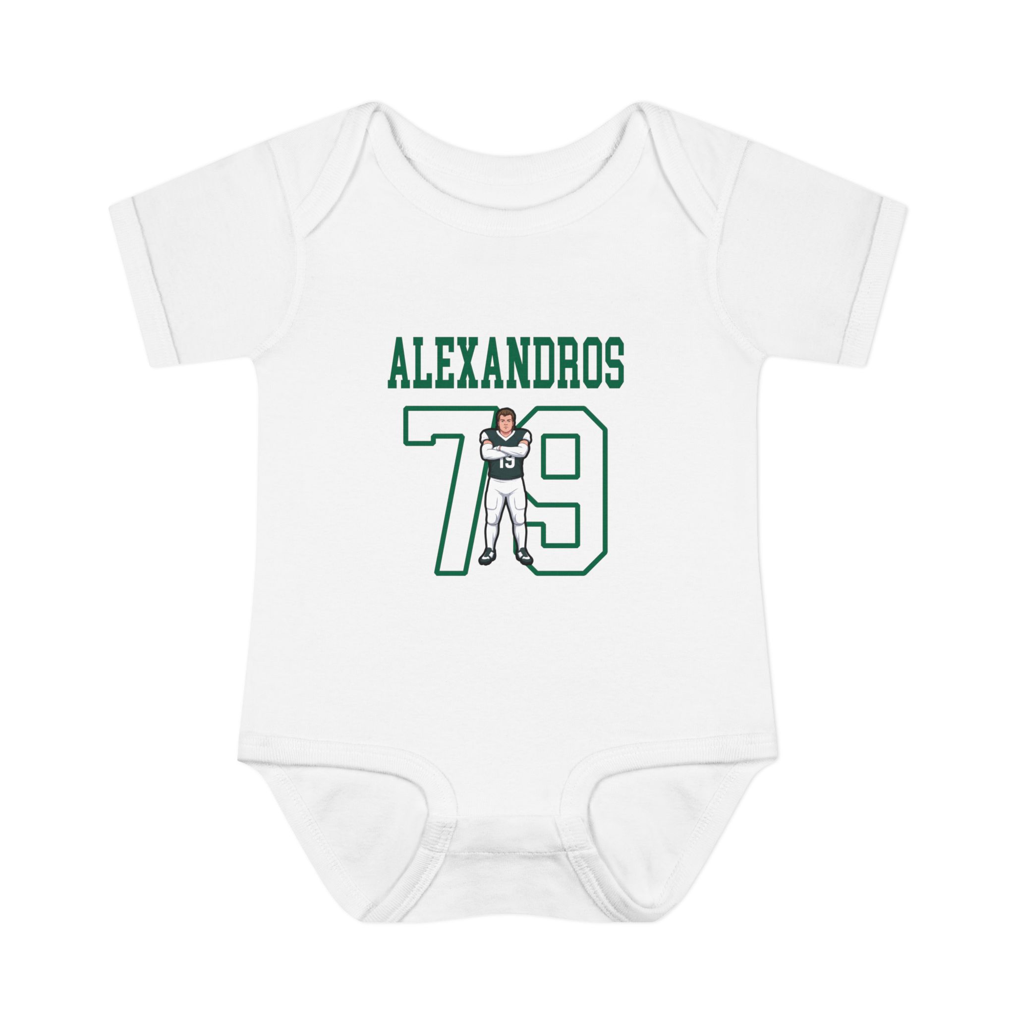 Baby Onesie — character_shirsey in White