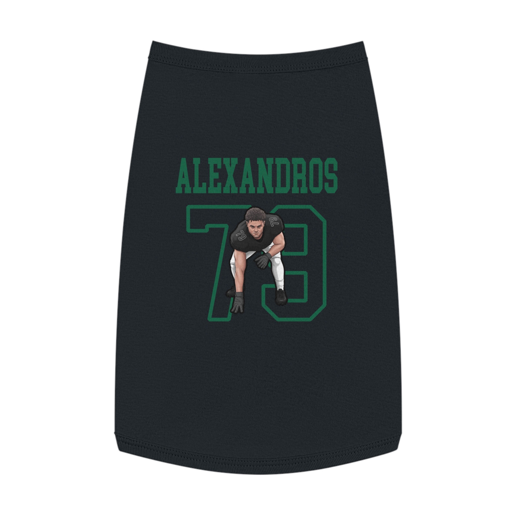 Pet Tank Top — character_shirsey in Black
