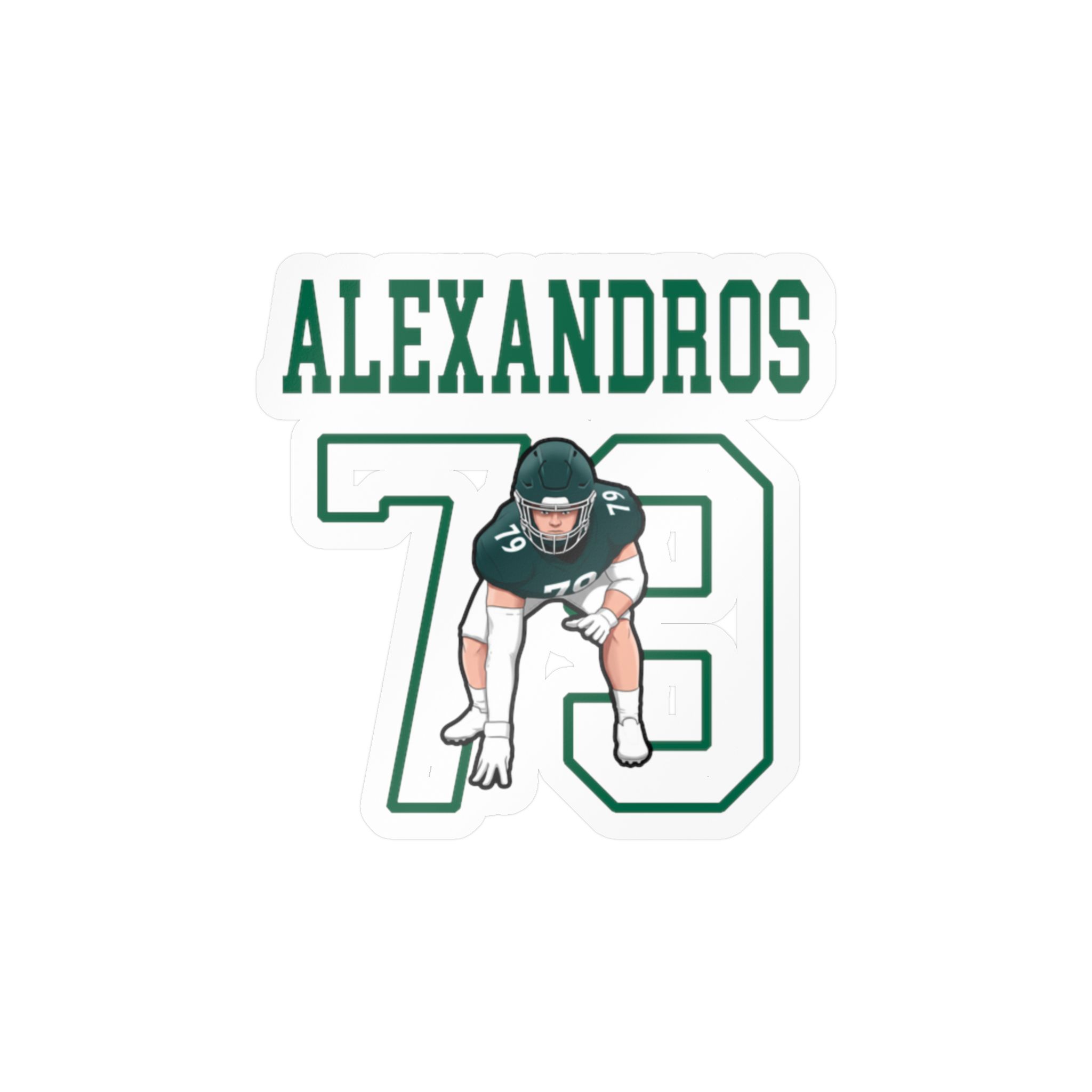Vinyl Sticker — character_shirsey in Classic