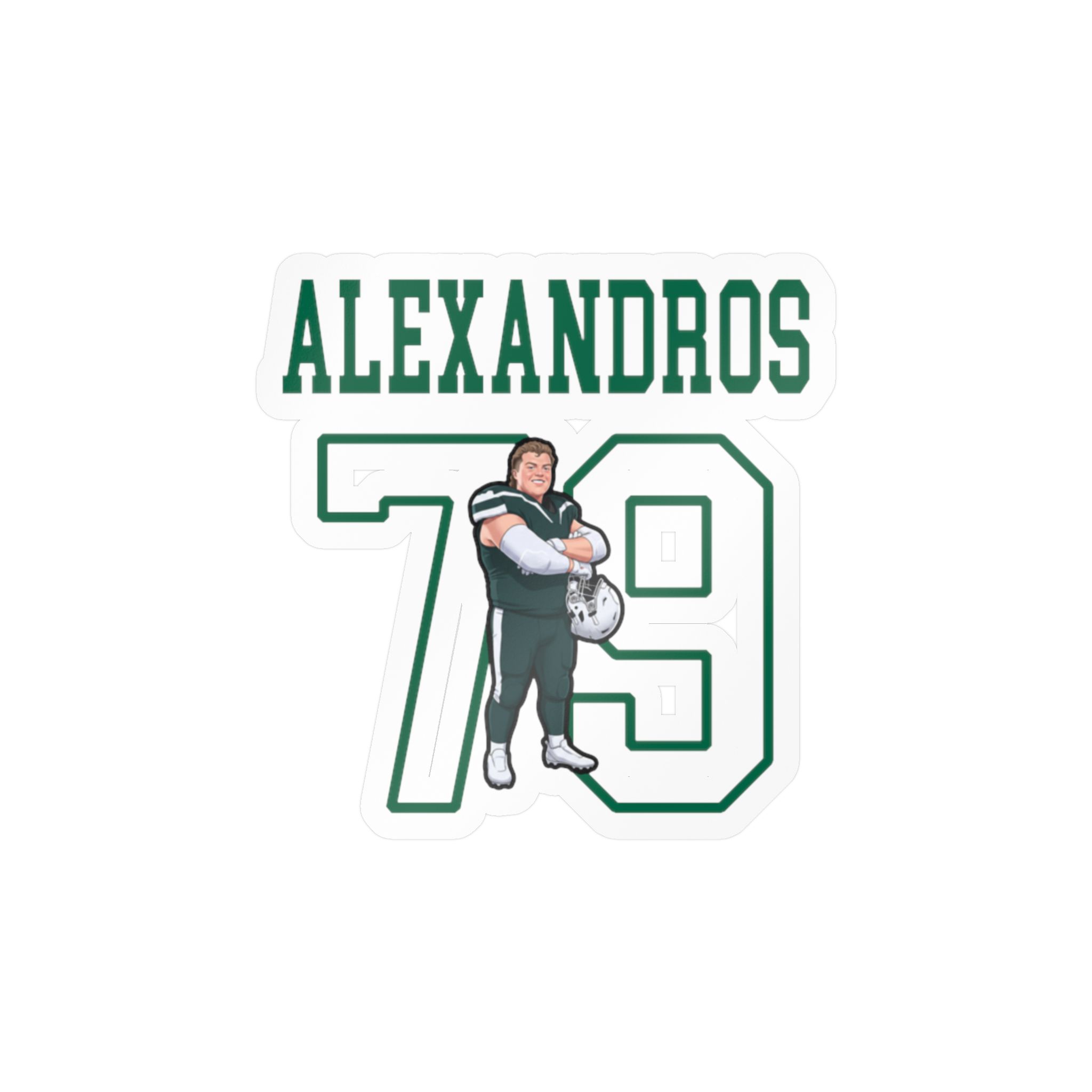 Vinyl Sticker — character_shirsey in Classic