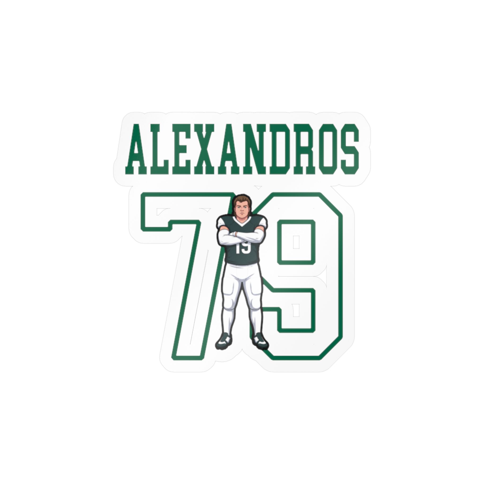 Vinyl Sticker — character_shirsey in Classic