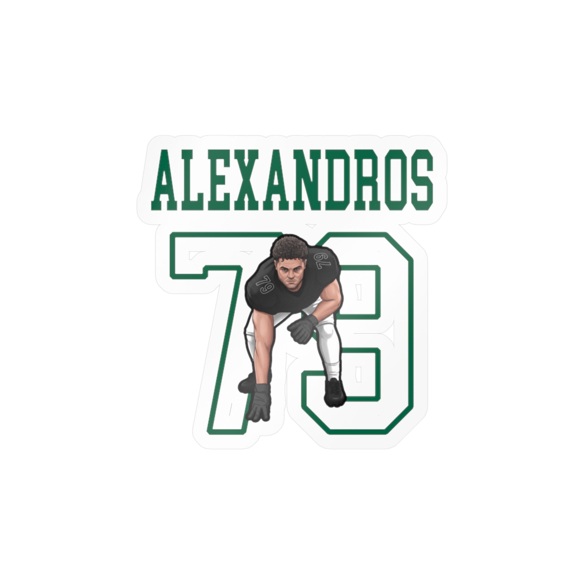 Vinyl Sticker — character_shirsey in Classic