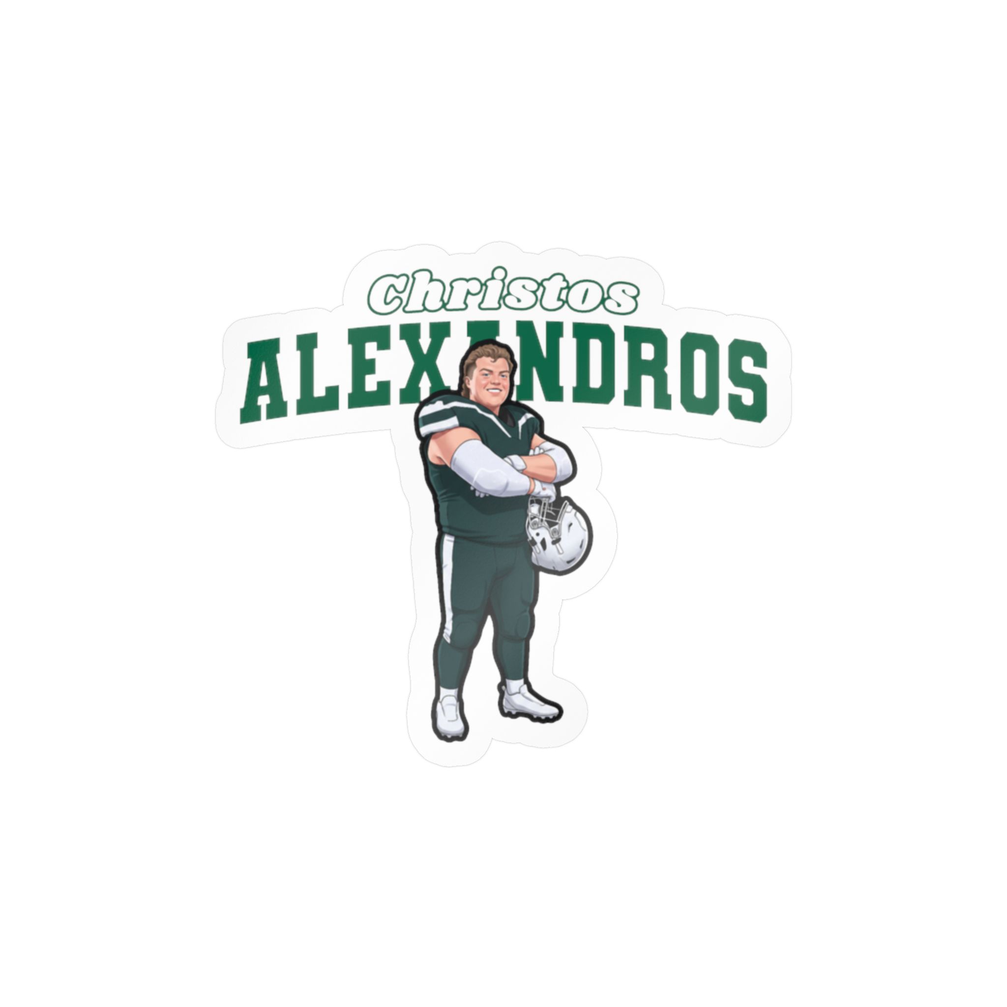 Vinyl Sticker — character_name_arch in Classic