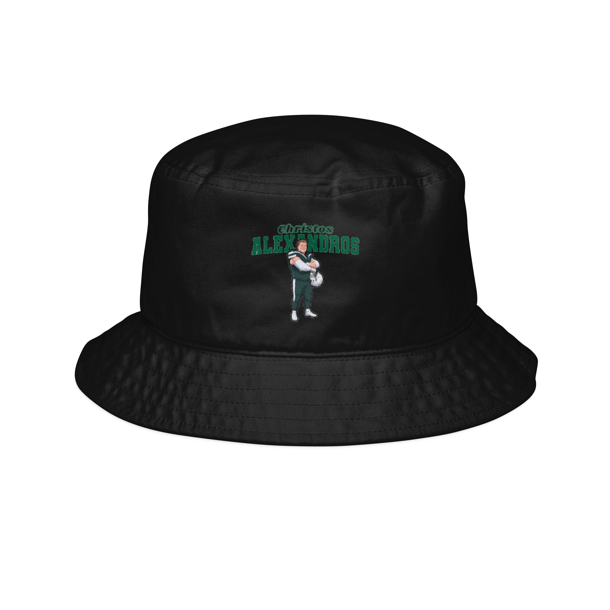 Bucket Hat — character_name_arch in Black