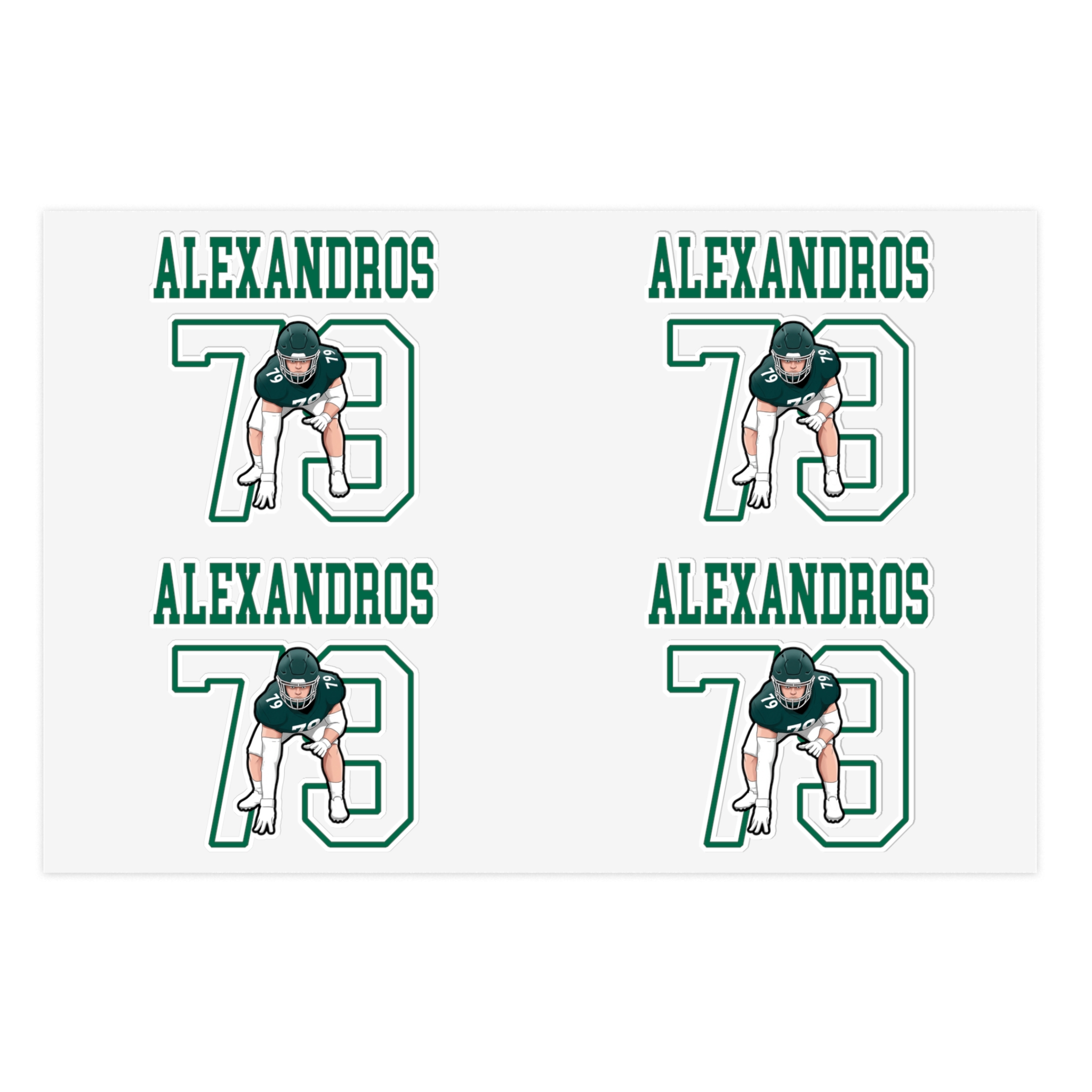 Sticker Sheet — character_shirsey in Classic